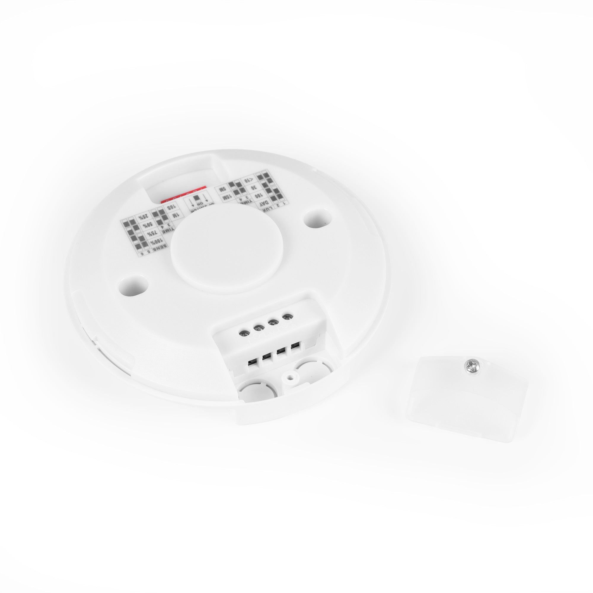 Sensor de movimiento por microondas - Superficie - DIP Switch - Techo/pared