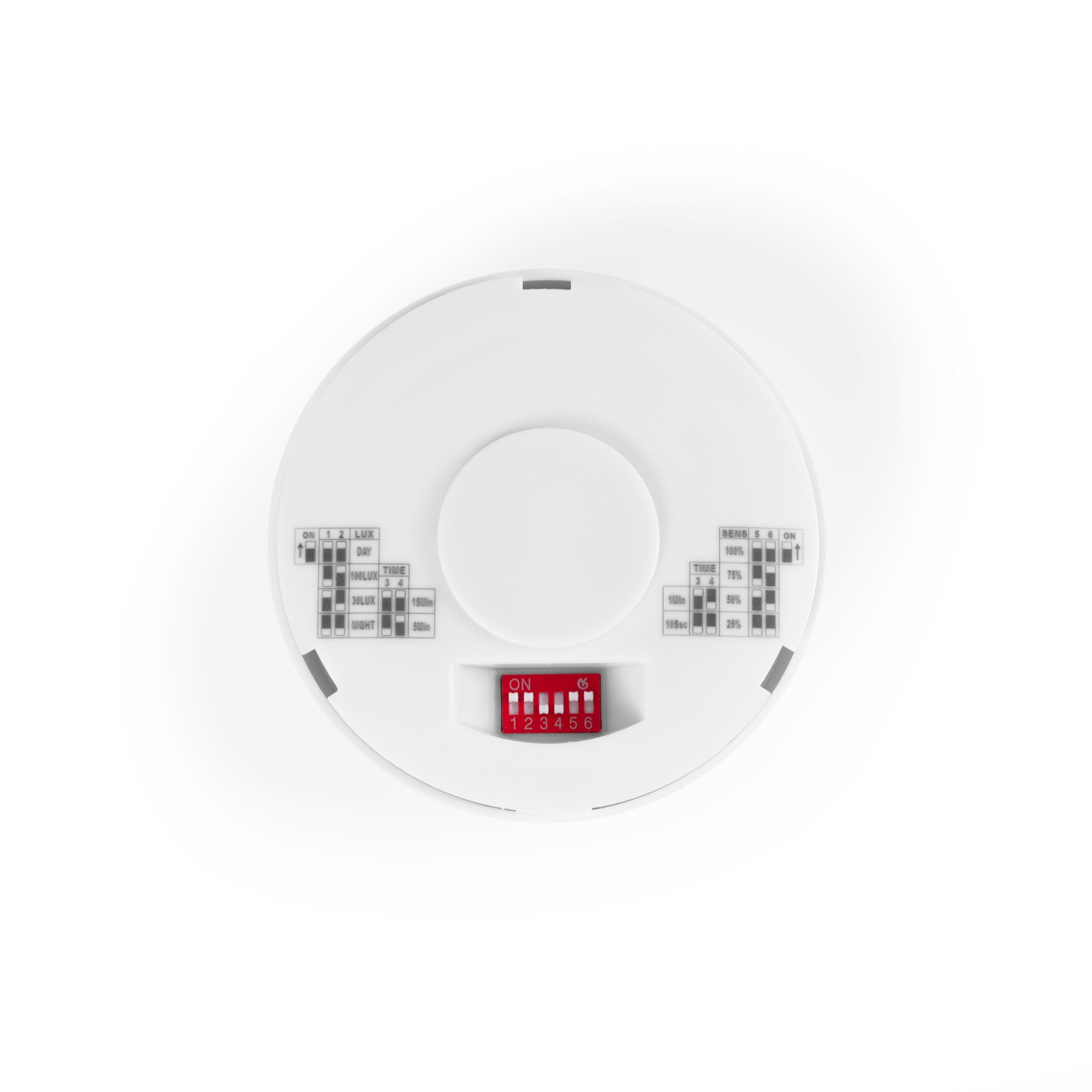 Sensor de movimiento por microondas 2 en 1 - Superficie/ empotrable - DIP Switch