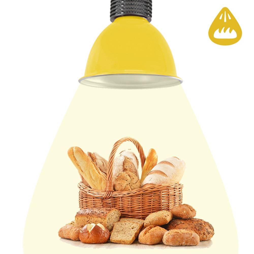 Campana LED 30W especial para panaderías