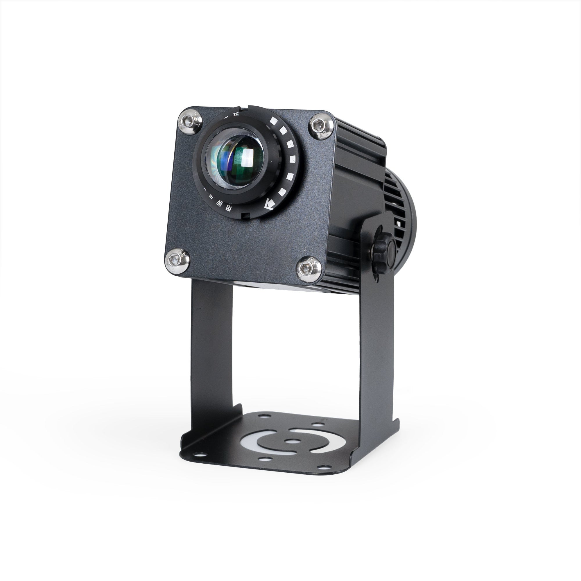 Proyector de logos LED GOBO 100W fijo exterior - 4 cristales - Óptica 18° - IP65