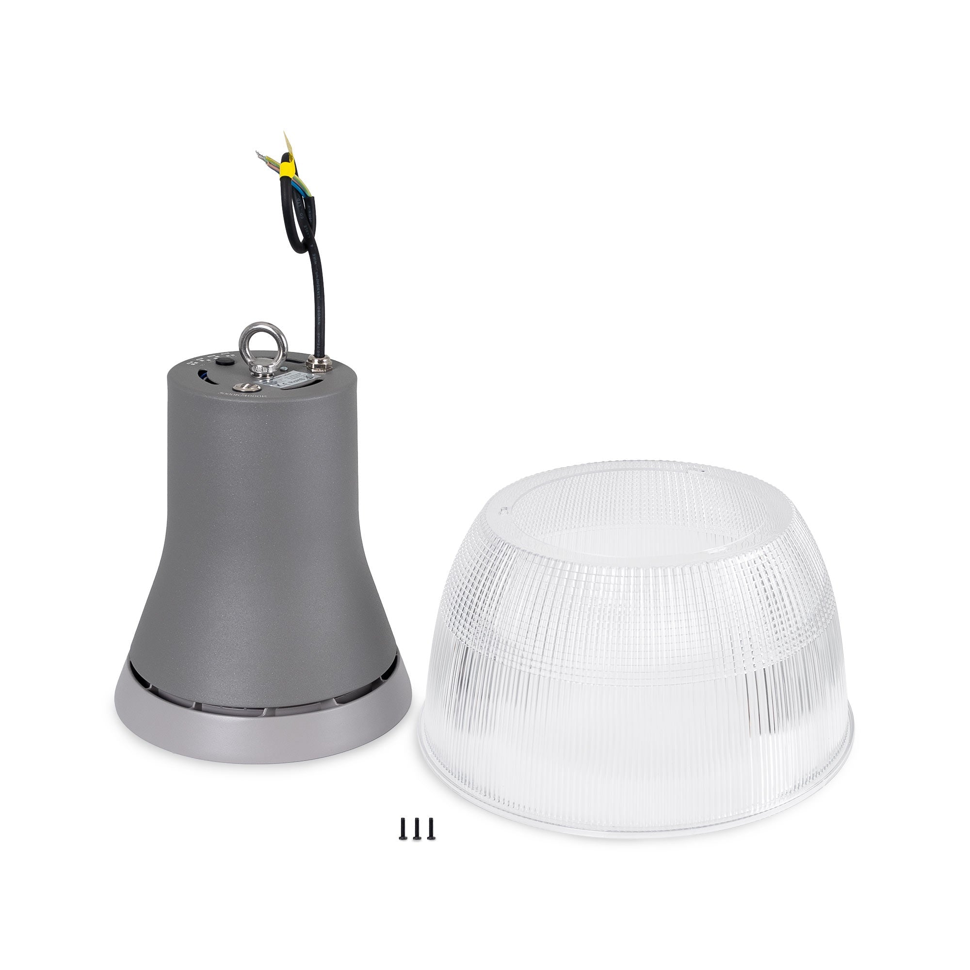 Campana LED comercial CCT - (25W / 40W / 60W / 80W) - Difusor policarbonato - UGR19 - Driver Lifud
