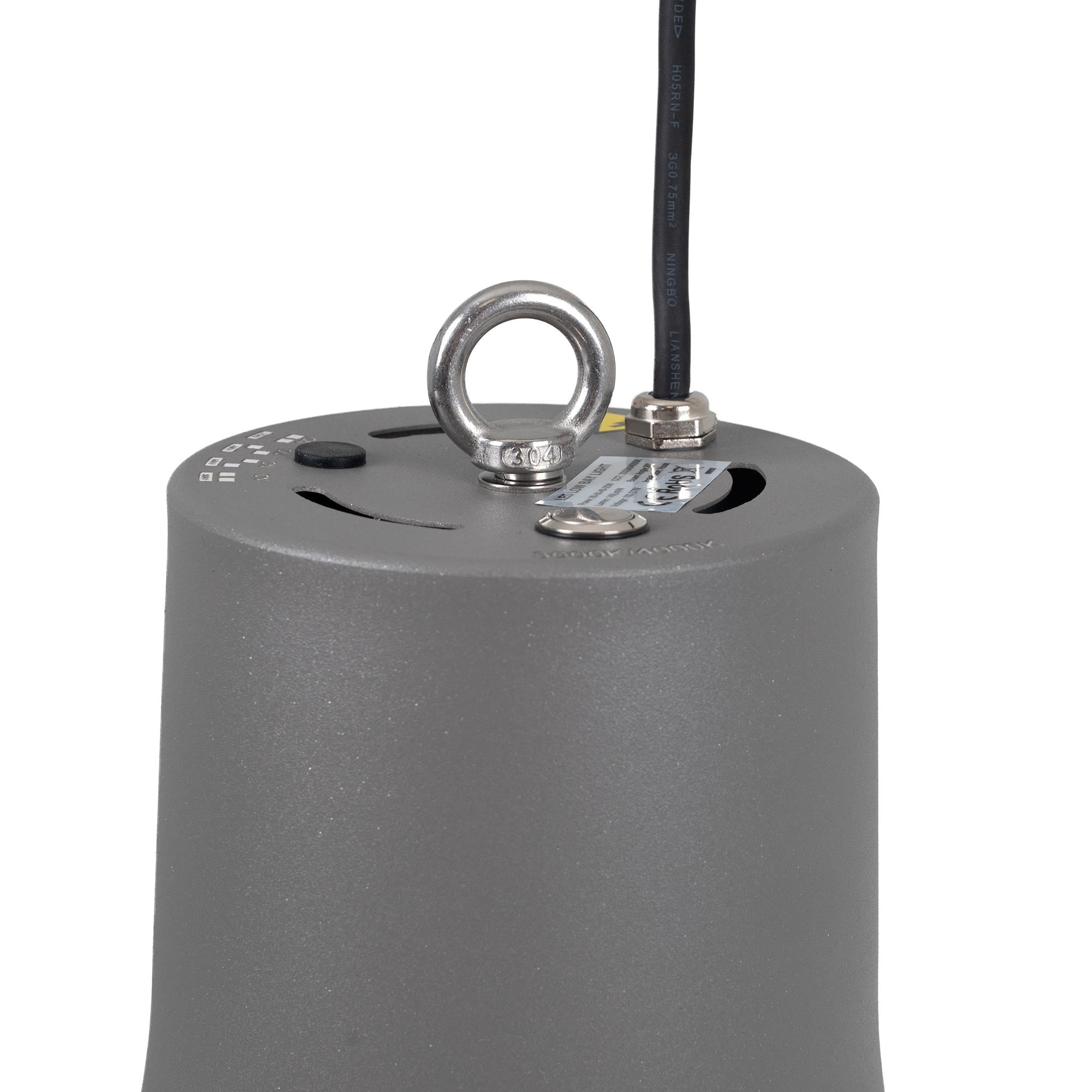 Campana LED comercial CCT - (25W / 40W / 60W / 80W) - Difusor policarbonato - UGR19 - Driver Lifud