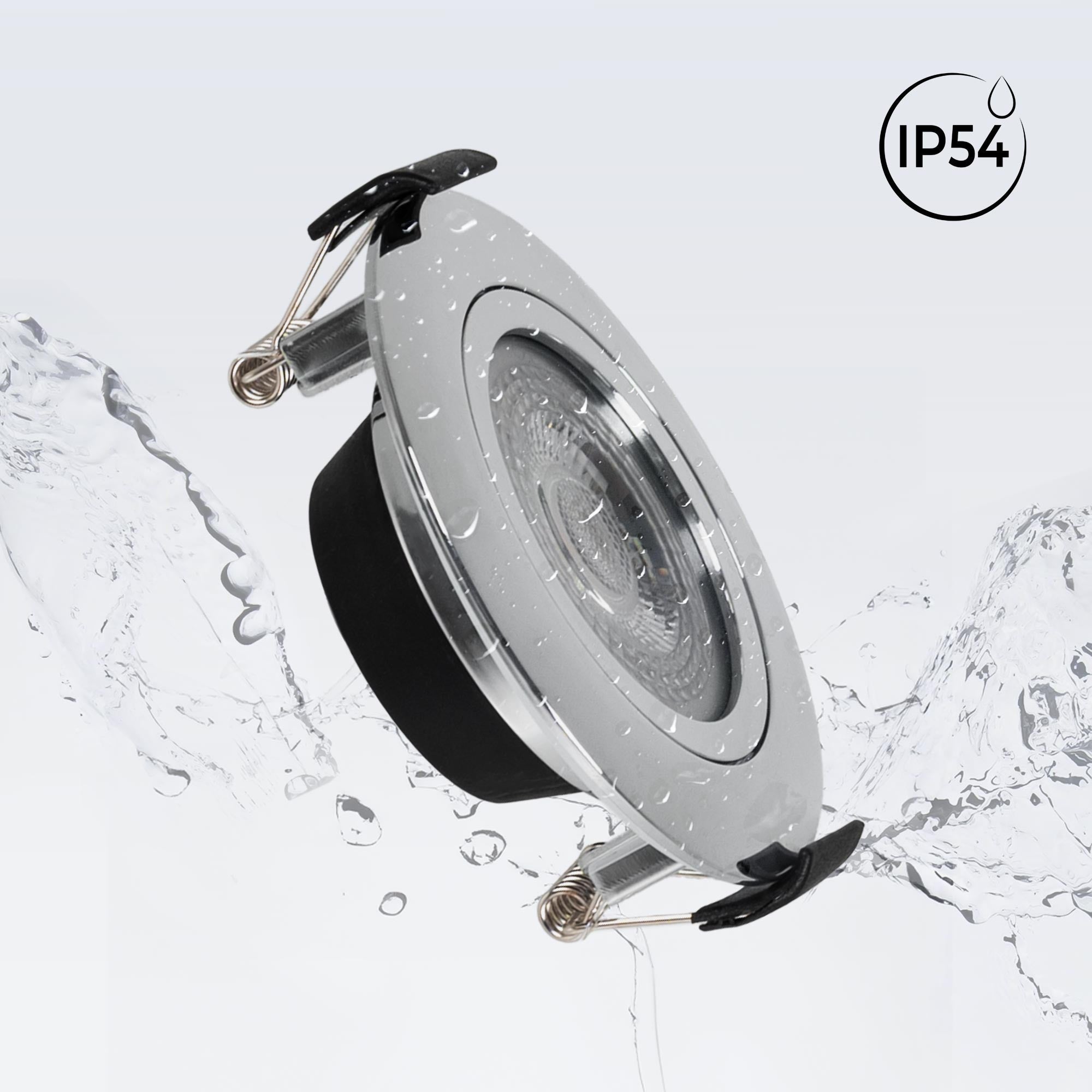 Downlight LED exterior - 7W - CCT - 630lm - Corte Ø 70mm - IP54