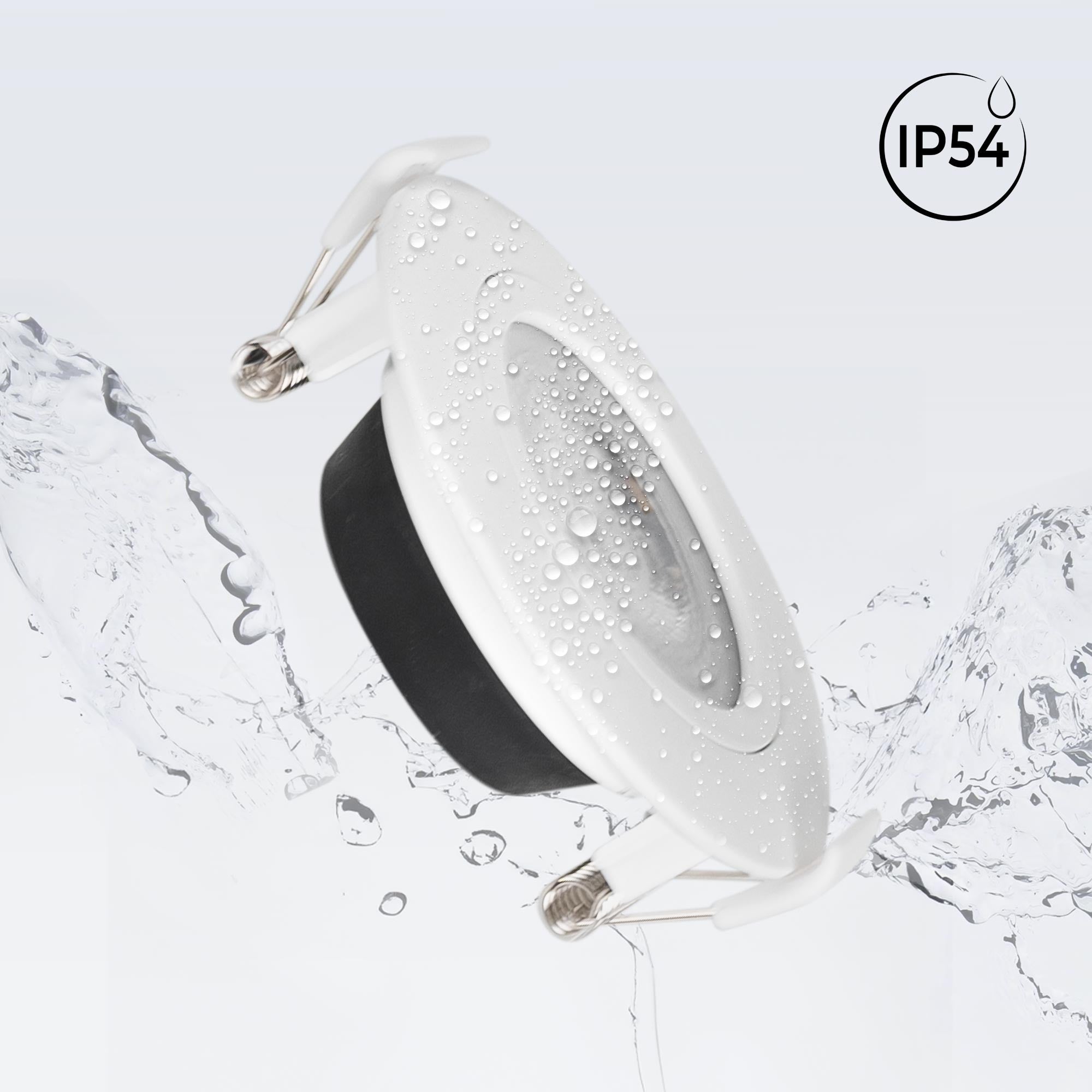 Downlight LED exterior - 7W - CCT - 630lm - Corte Ø 70mm - IP54