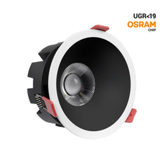 Downlight LED - 20W - CCT - Chip OSRAM - Corte Ø 110mm