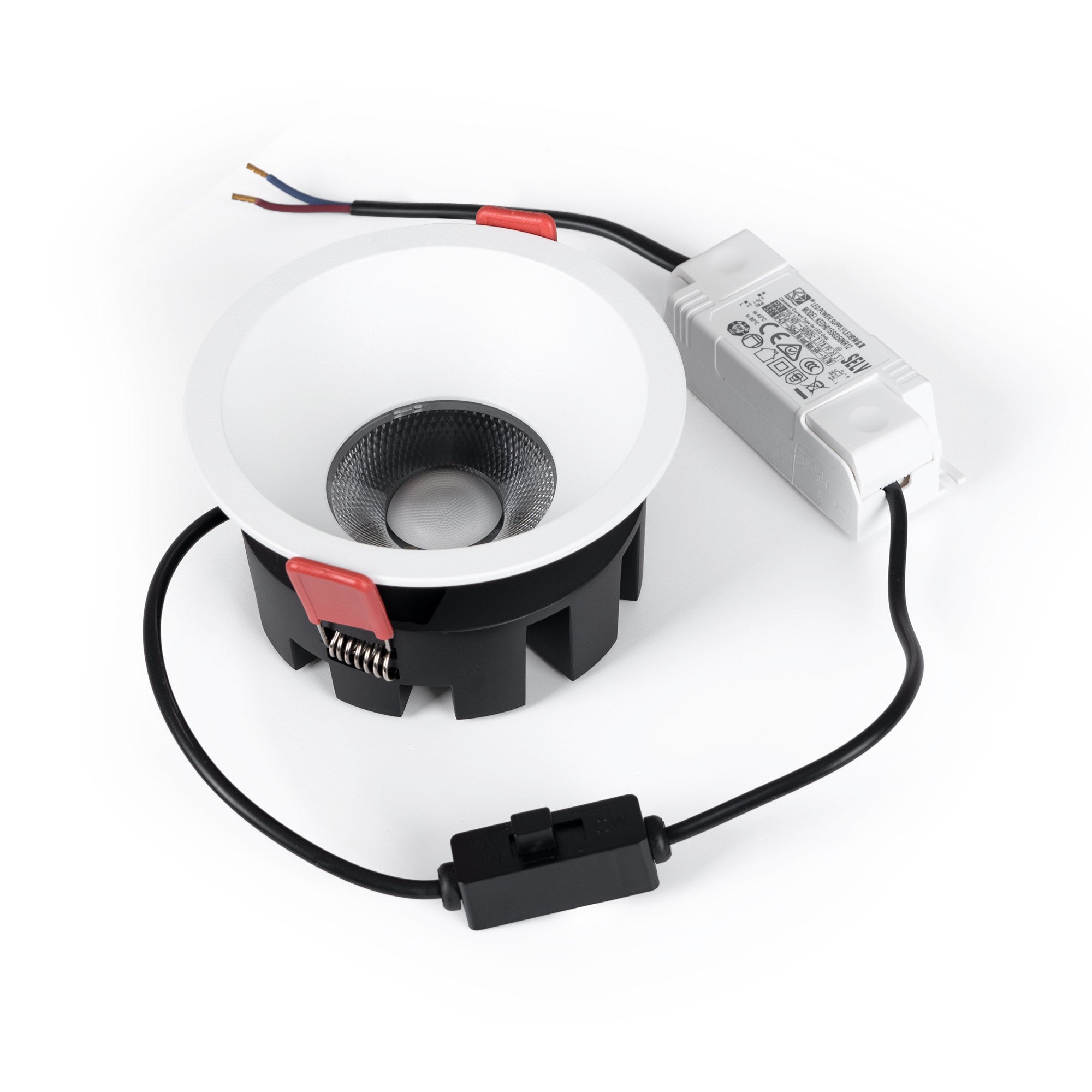 Downlight LED - 15W - CCT - Chip OSRAM - Corte Ø 90mm