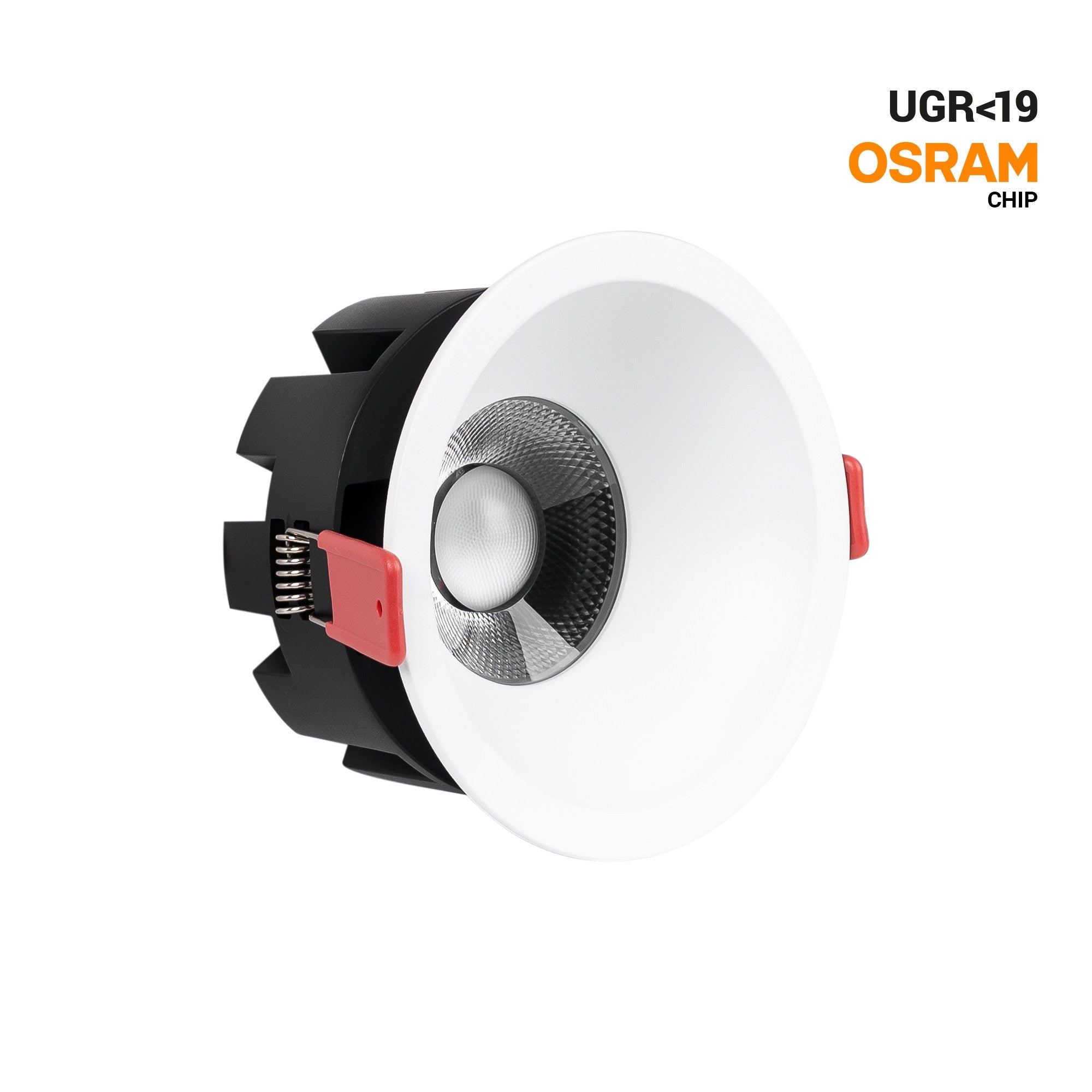 Downlight LED - 15W - CCT - Chip OSRAM - Corte Ø 90mm