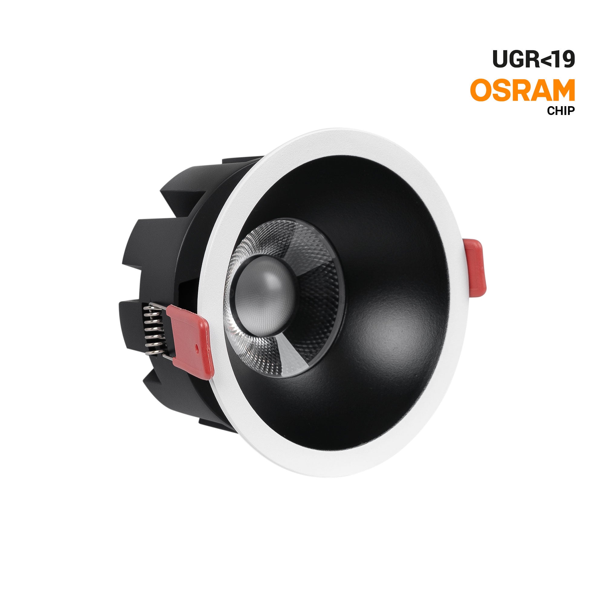 Downlight LED - 15W - CCT - Chip OSRAM - Corte Ø 90mm