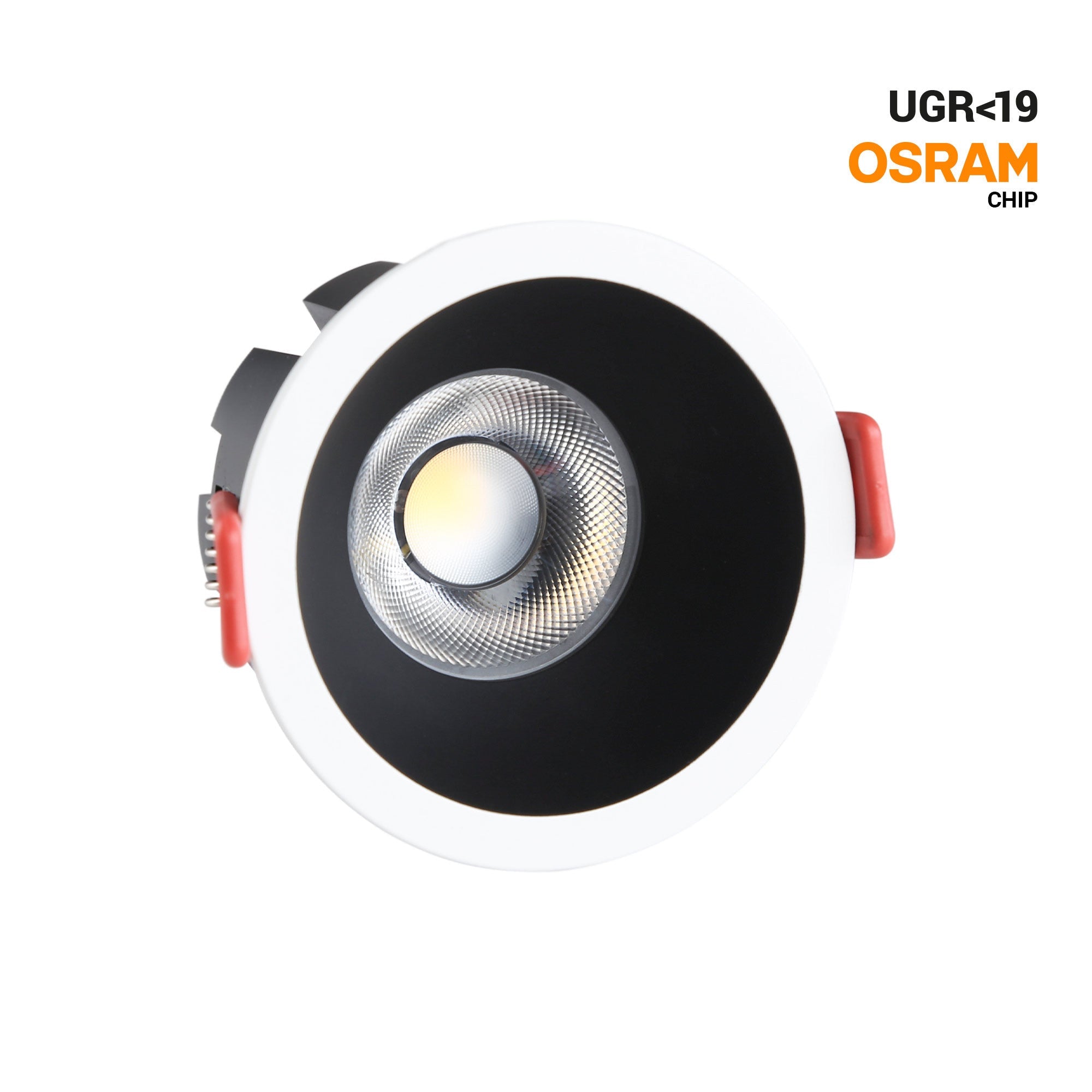 Downlight LED - 8W - CCT - Chip OSRAM - Corte Ø 75mm