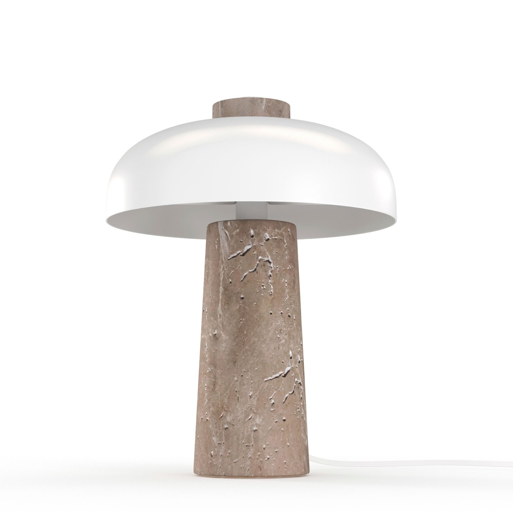 Lámpara de mesa diseño "CEP" - Base mármol - 2 x G9