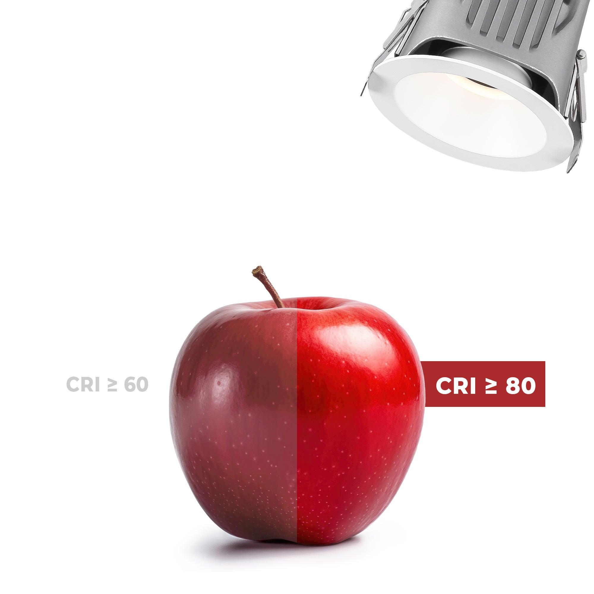 Downlight LED exterior 12W - CCT - Chip OSRAM - Driver PHILIPS - Corte Ø 75mm - IP54