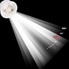 Módulo LED 5W para aro downlight MR16 - Diseño slim - 50º - 500lm - CRI 80