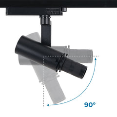 Proyector shapeable para carril monofásico - 20W - 20º-35