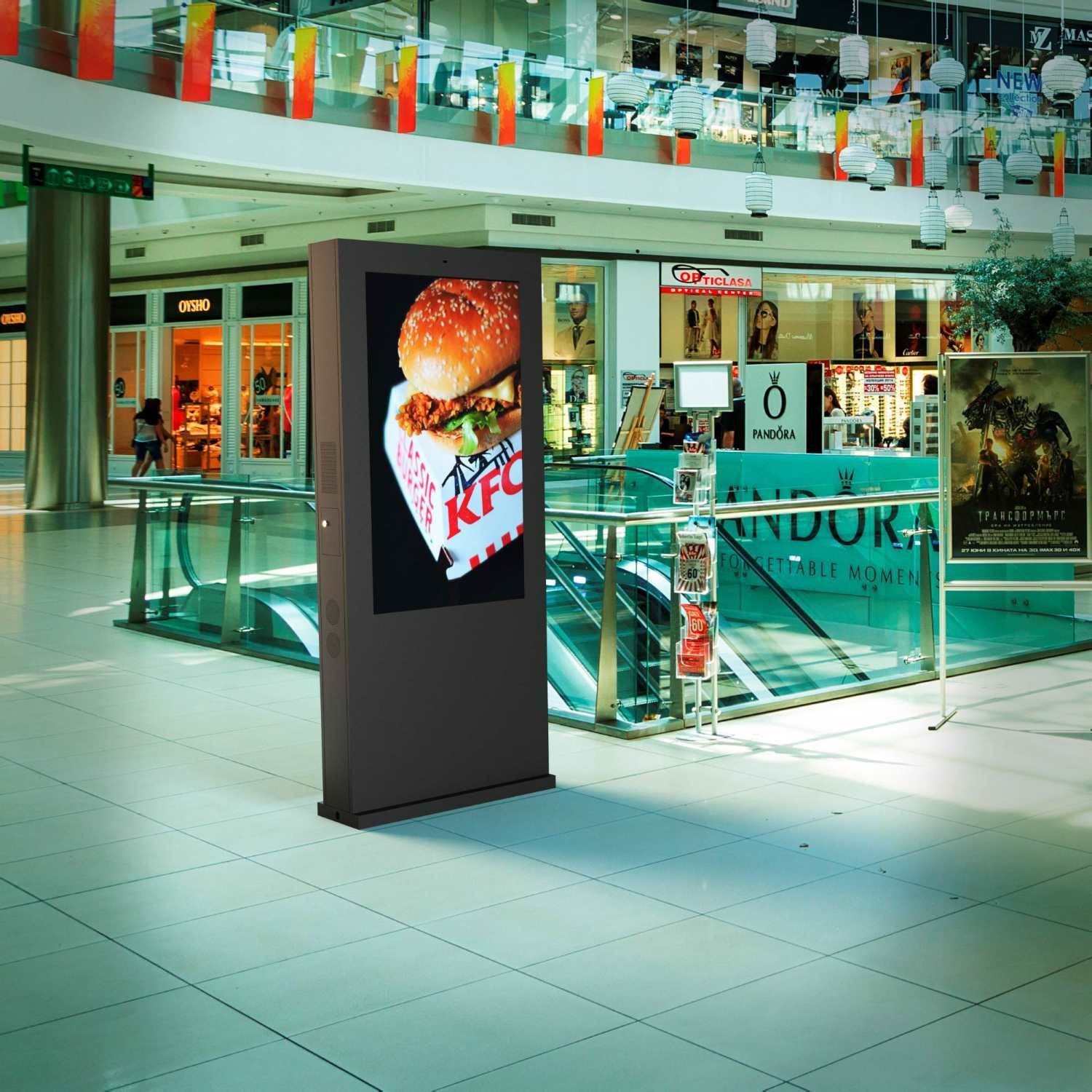 Tótem publicitario exterior 55 pulgadas 4K