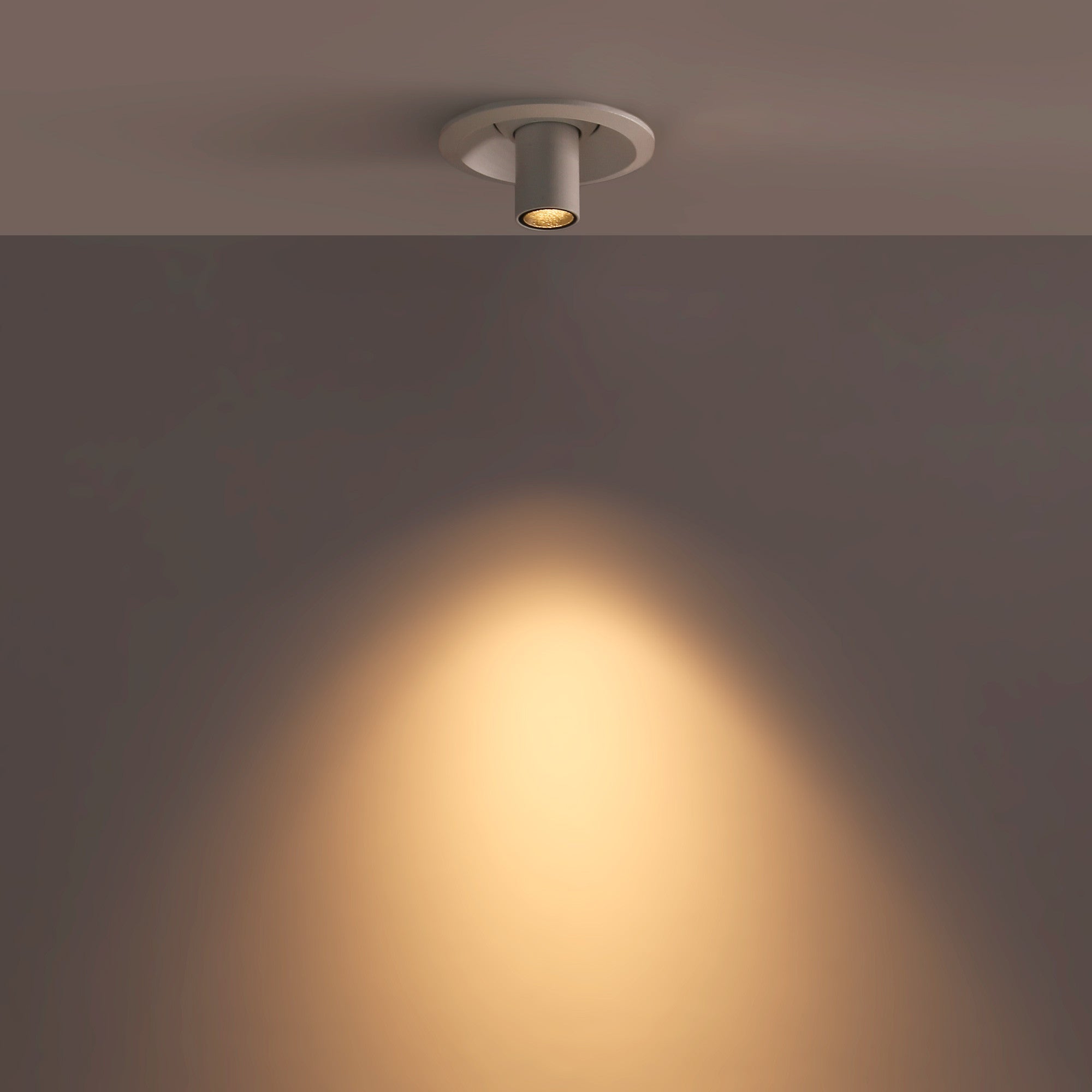Foco de techo LED empotrable 3W - Extensible 120mm - Orientable - Chip OSRAM - 2700K