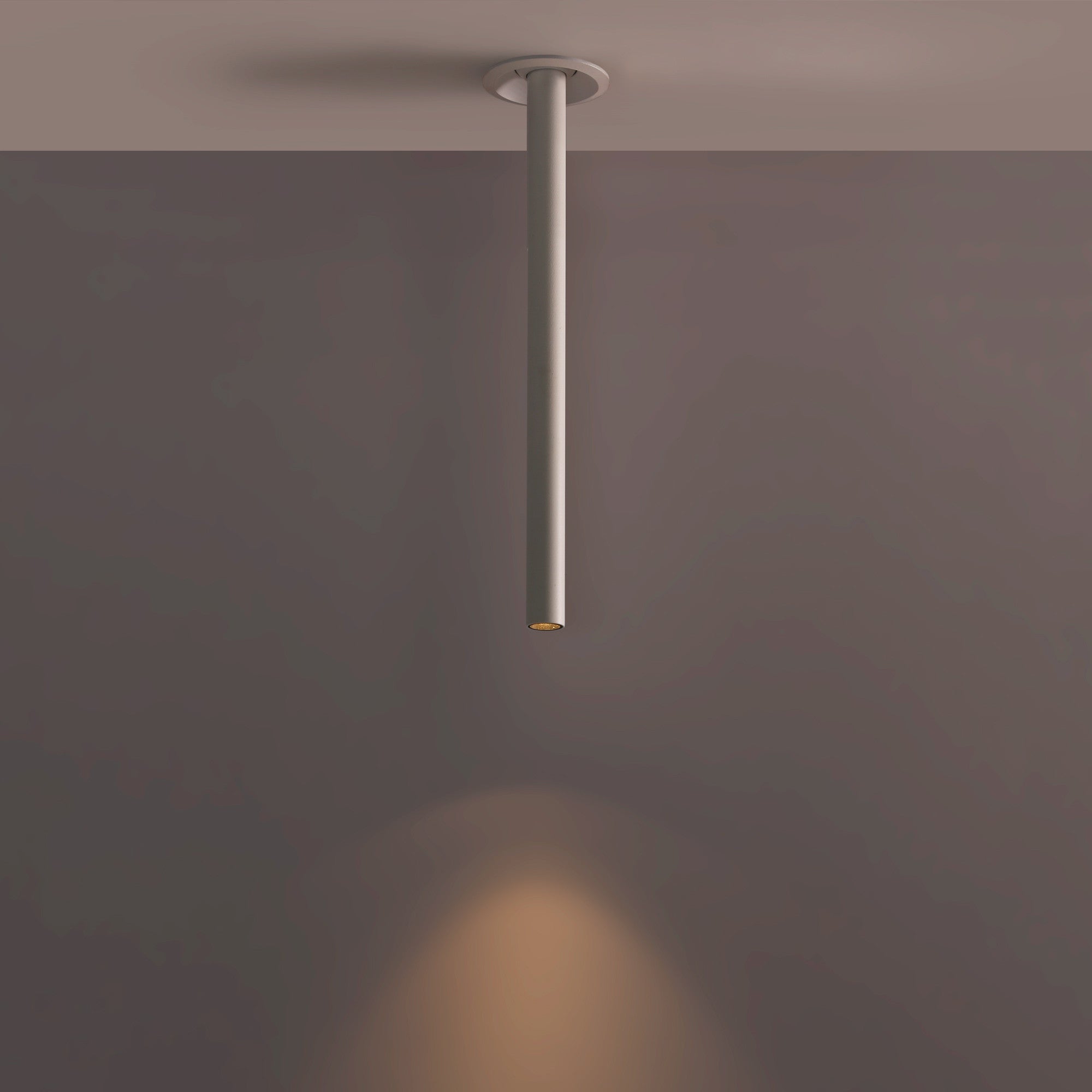 Foco de techo LED empotrable 3W - Extensible 300mm - Orientable - Chip OSRAM - 2700K