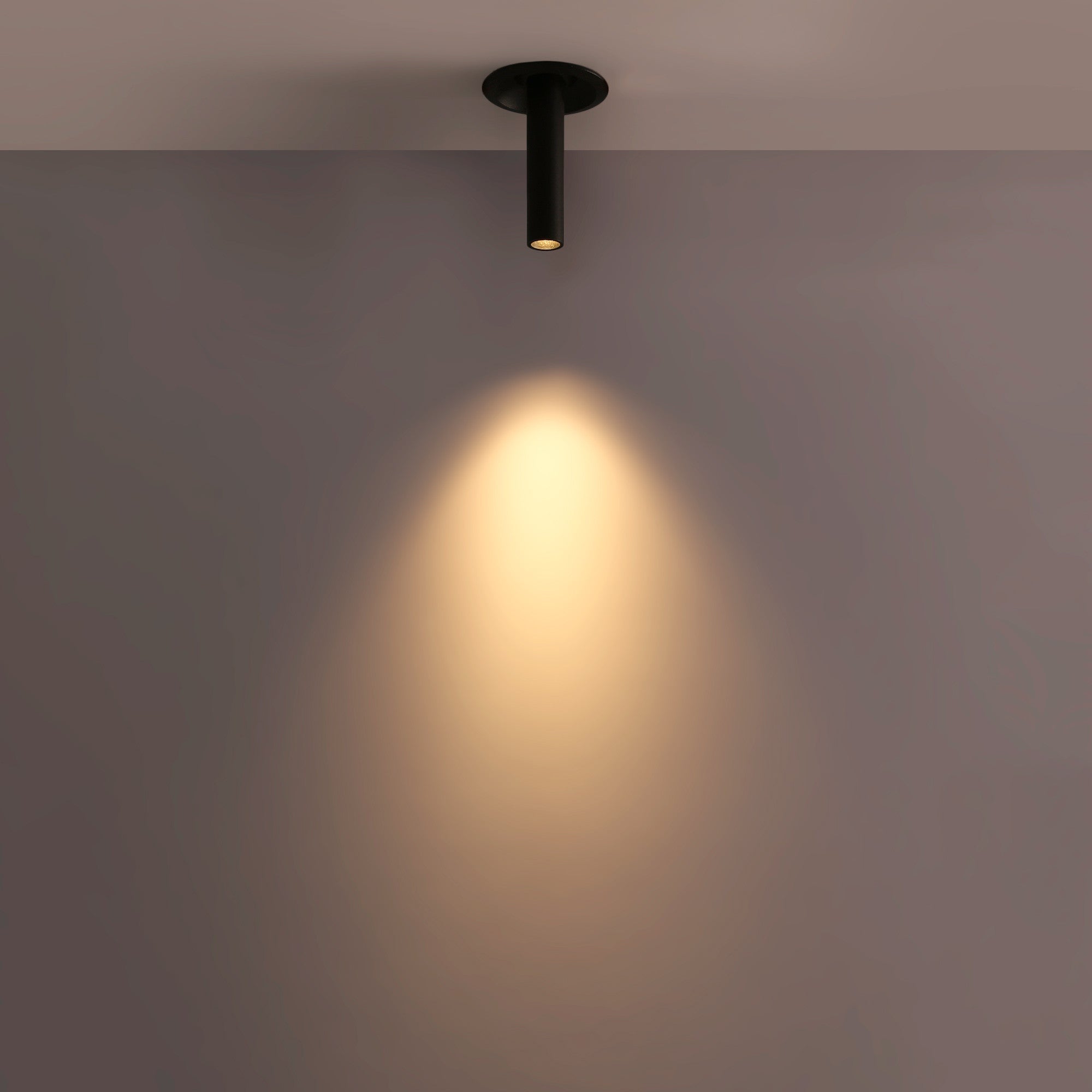 Foco de techo LED empotrable 3W - Extensible 300mm - Orientable - Chip OSRAM - 2700K