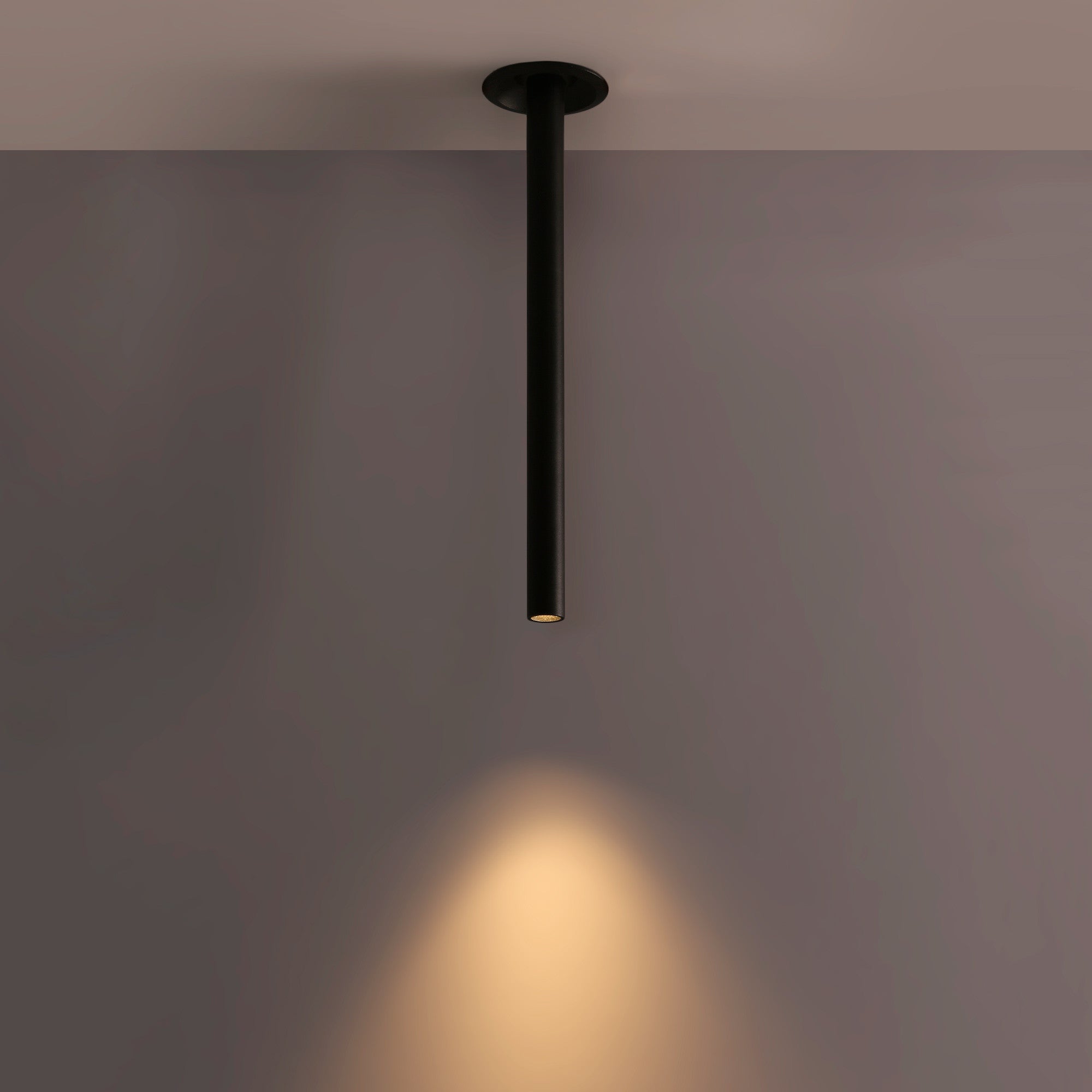 Foco de techo LED empotrable 3W - Extensible 300mm - Orientable - Chip OSRAM - 2700K