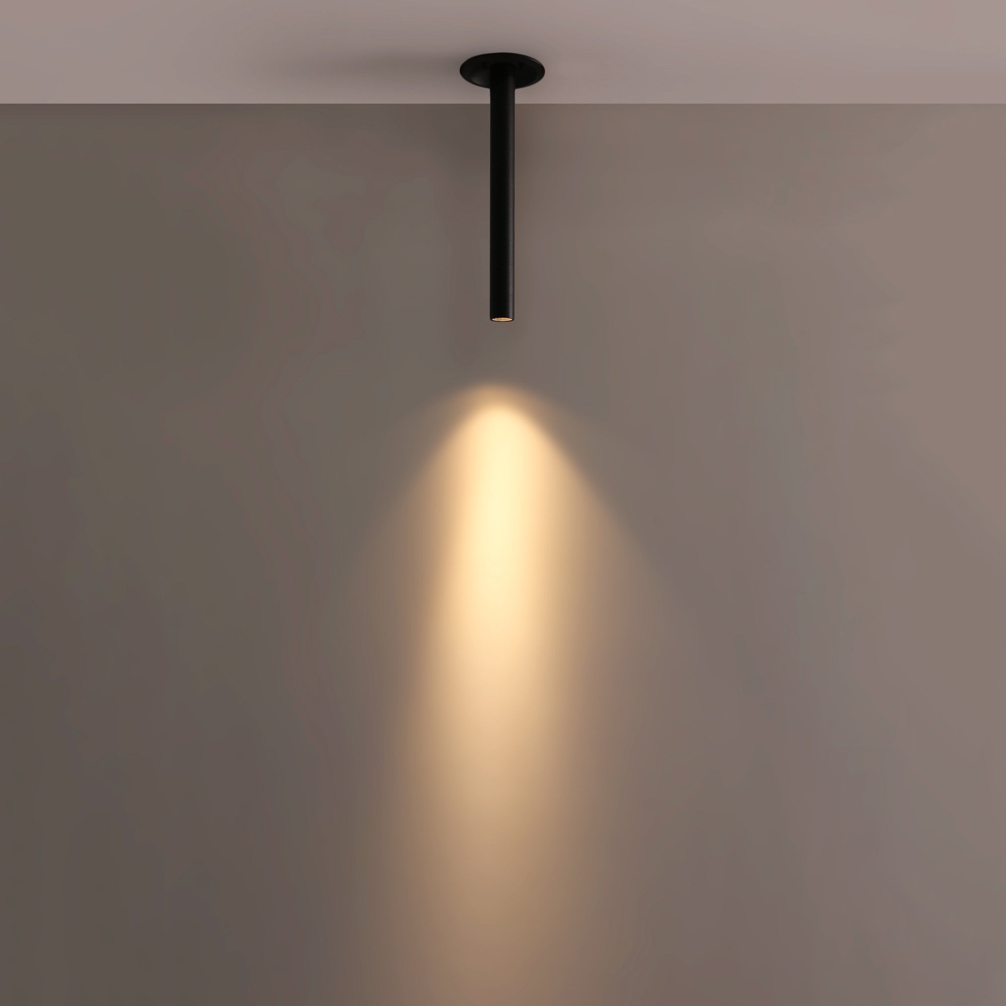 Foco de techo LED empotrable 3W - Extensible 500mm - Orientable - Chip OSRAM - 2700K