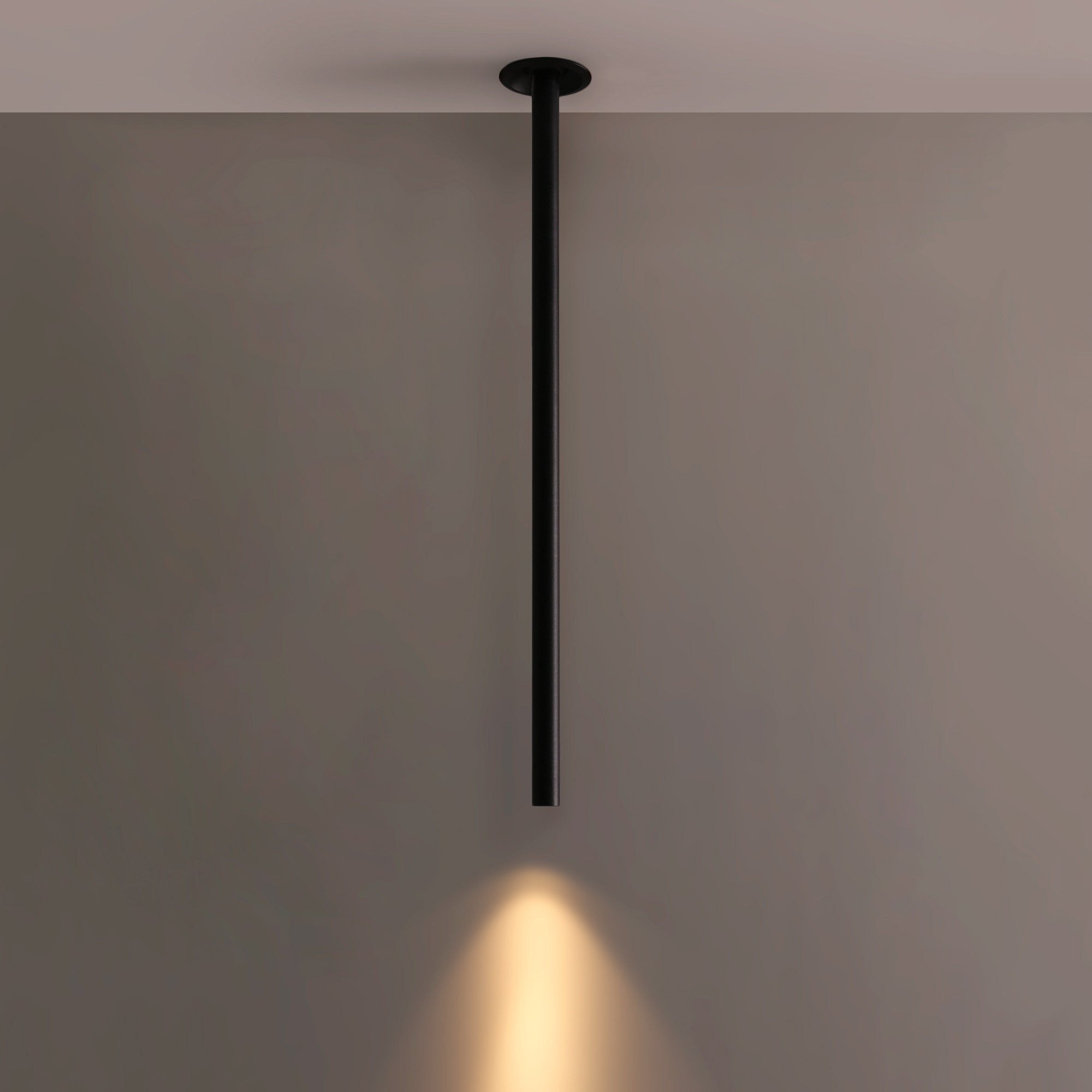 Foco de techo LED empotrable 3W - Extensible 500mm - Orientable - Chip OSRAM - 2700K