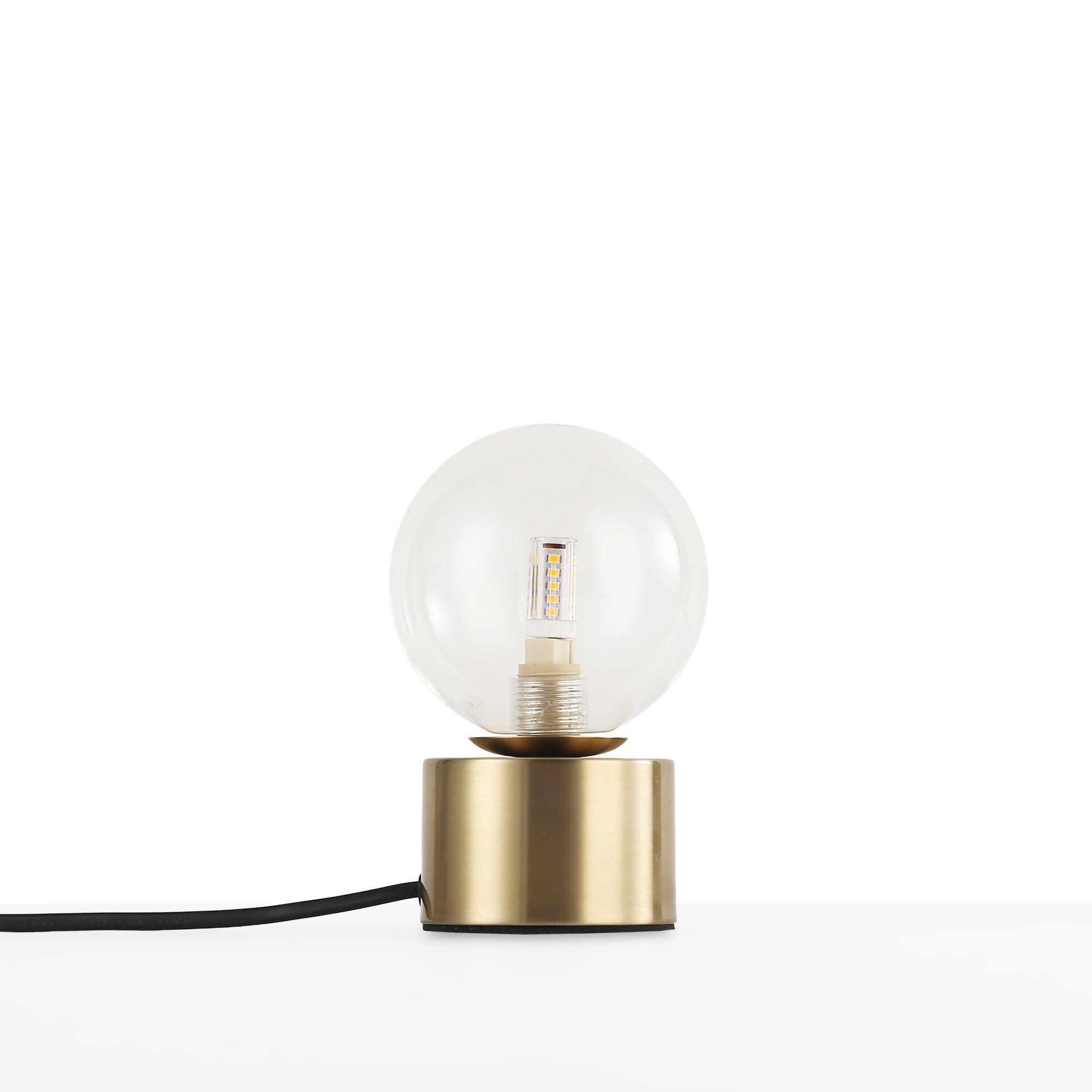 Lámpara de mesa con esfera de cristal "BASS" - G9