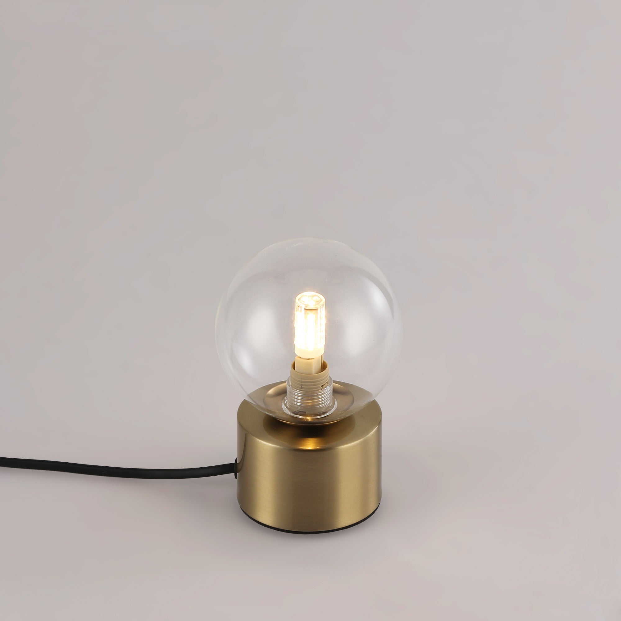 Lámpara de mesa con esfera de cristal "BASS" - G9