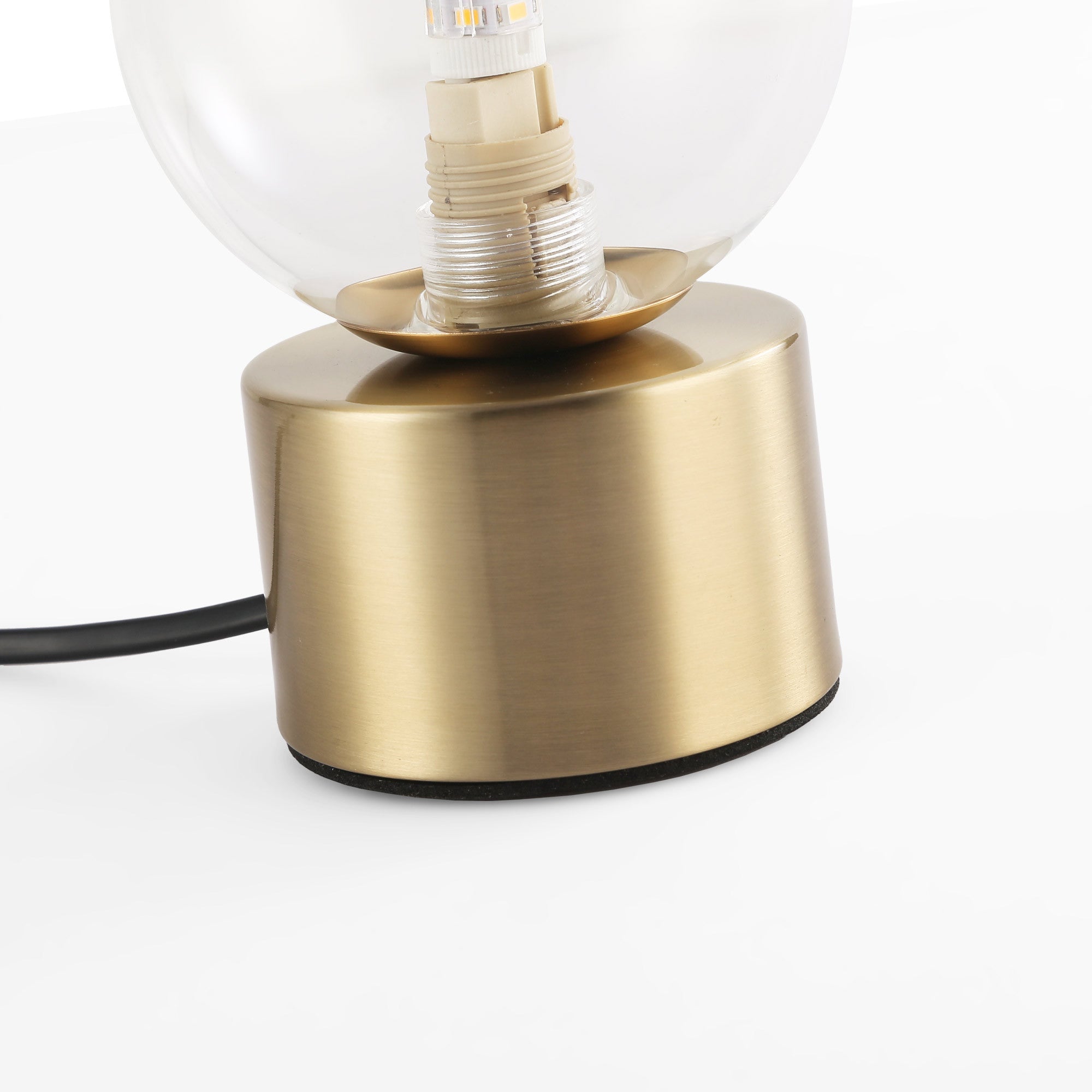 Lámpara de mesa con esfera de cristal "BASS" - G9