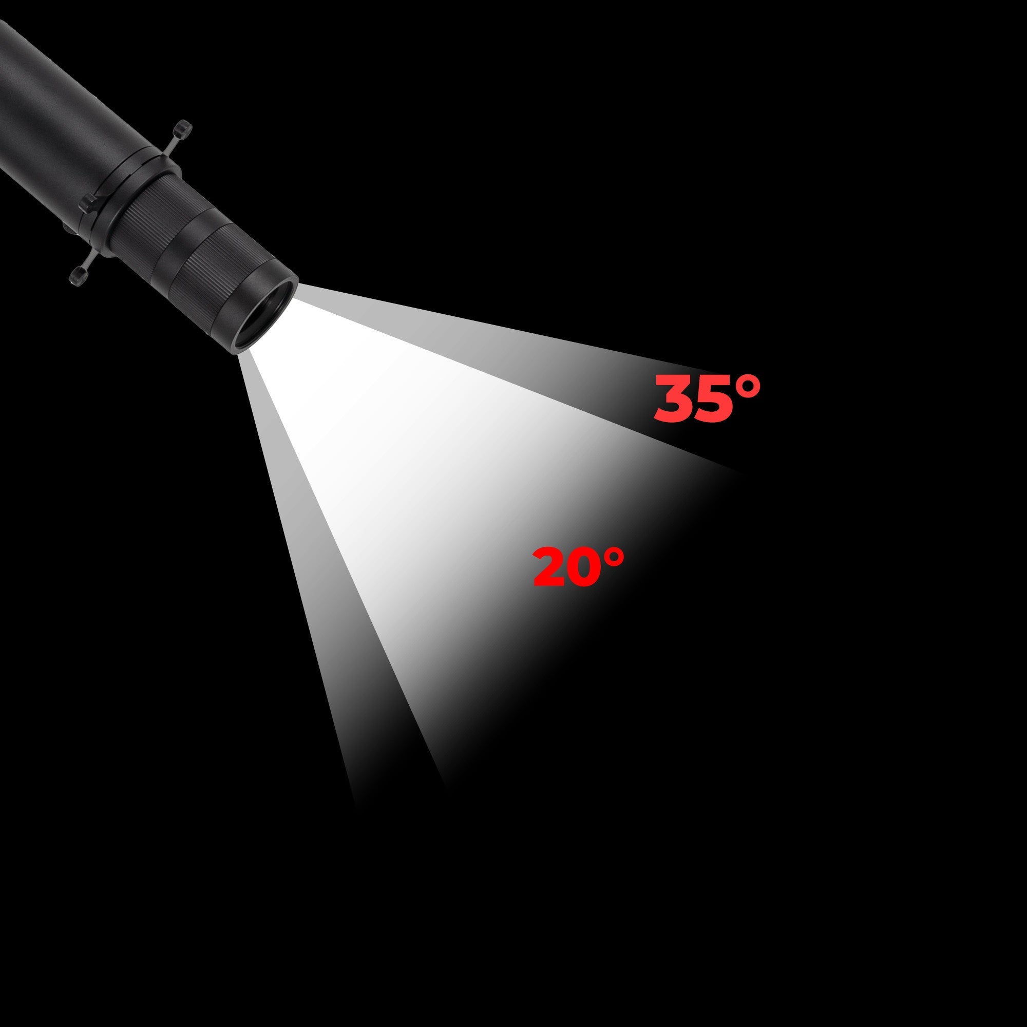 Proyector shapeable para carril magnético 48V - 10W - 20º-35º