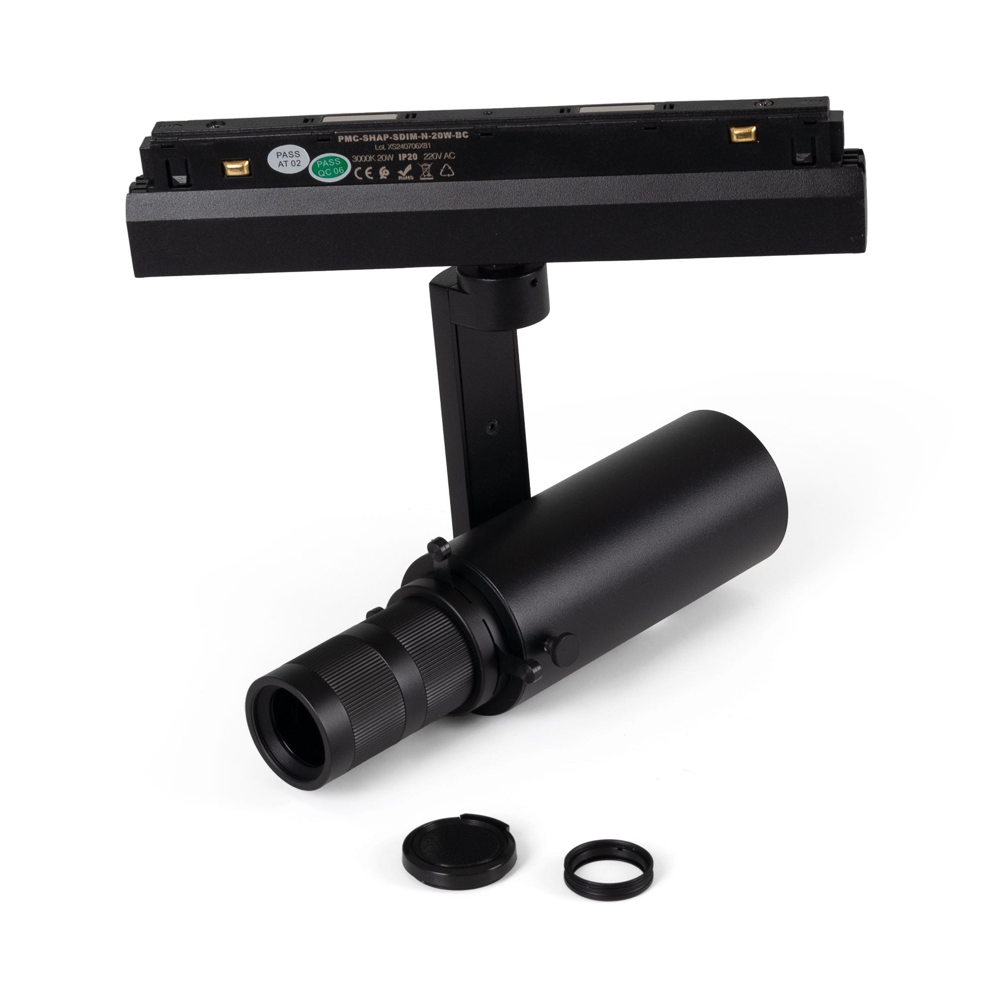 Proyector shapeable para carril magnético 48V - 20W - 20º-35º
