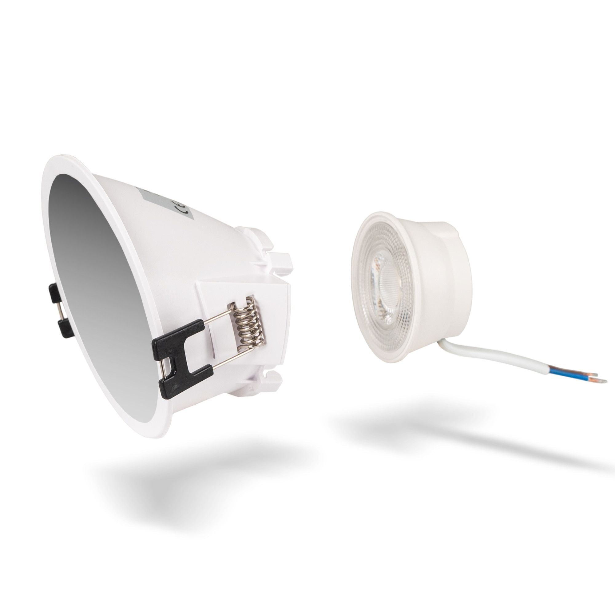 KIT Aro downlight asimétrico Ø93mm + Módulo LED MR16 5W