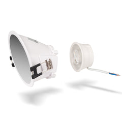 KIT Aro downlight asimétrico Ø93mm + Módulo LED MR16 5W