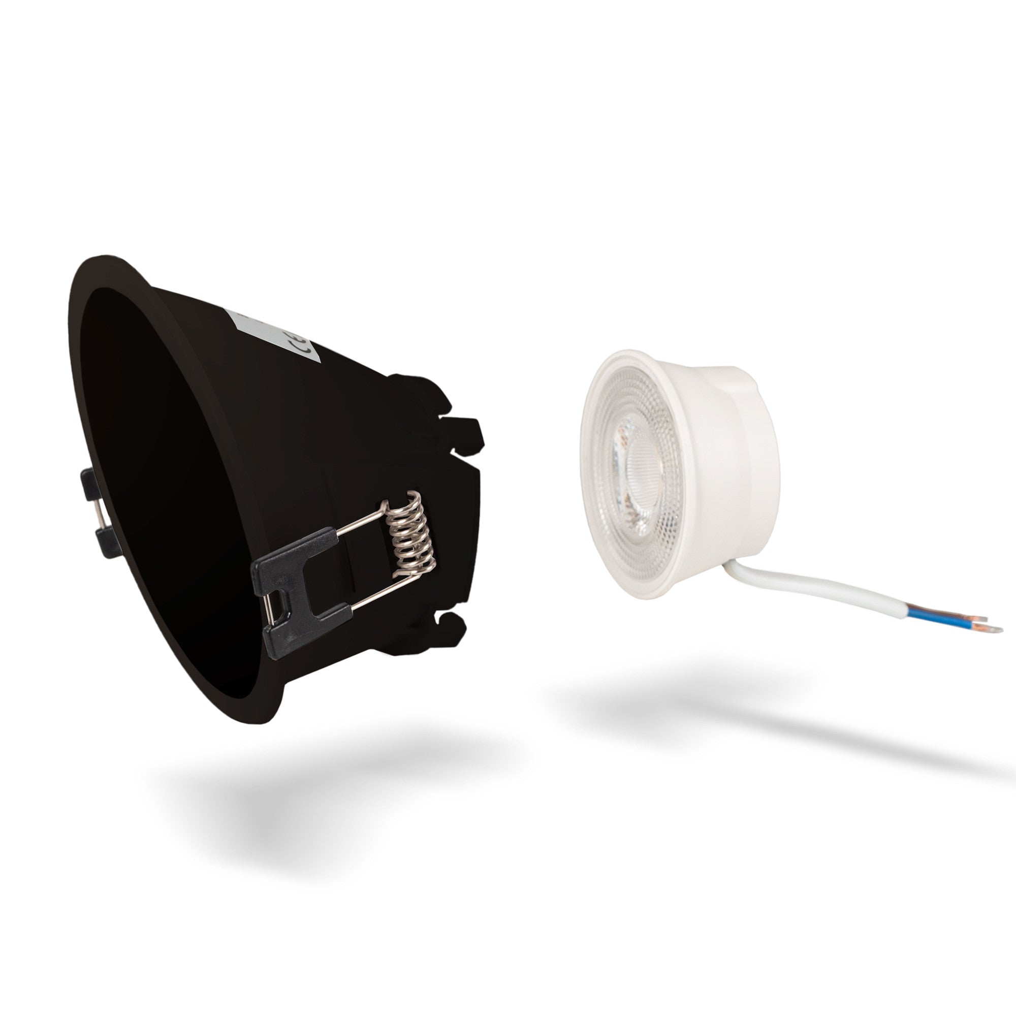 KIT Aro downlight asimétrico Ø93mm + Módulo LED MR16 5W
