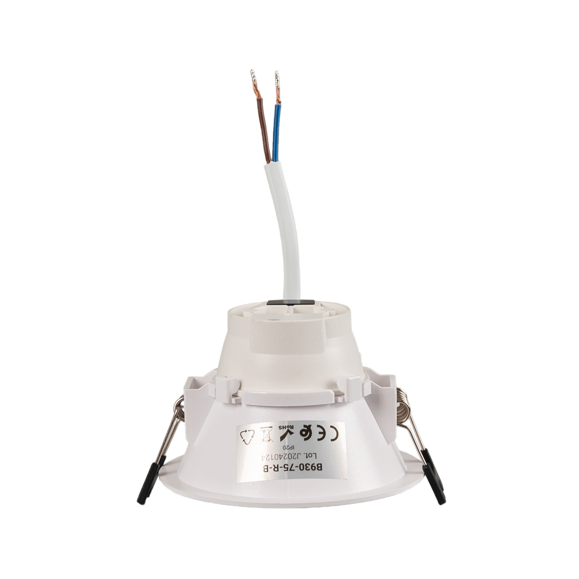 KIT Aro downlight redondo Ø85mm + Módulo LED MR16 5W
