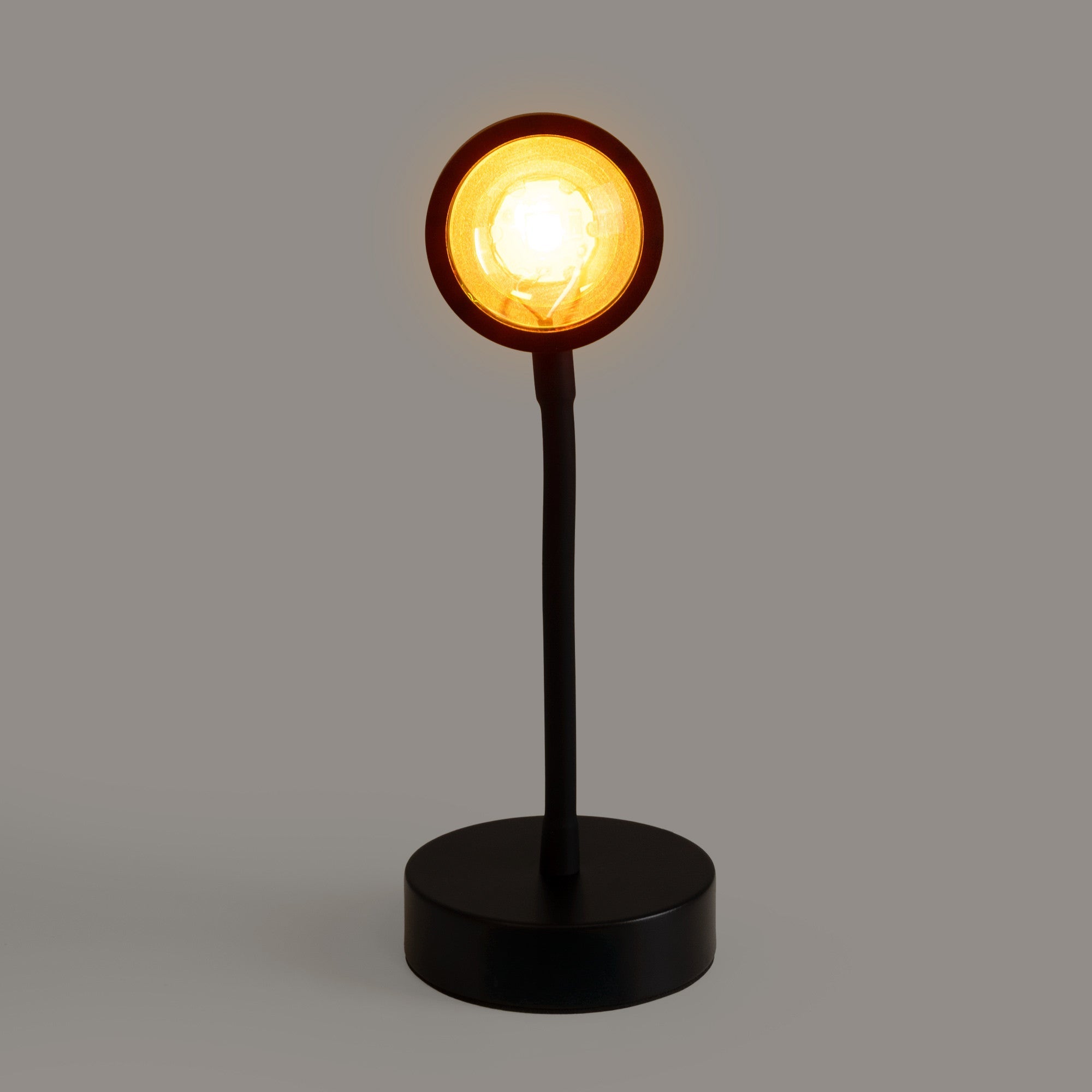 Lámpara de mesa "FLAC" 5W - Efecto atardecer - Sunset Lamp - FLEX