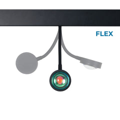 Luminaria para carril magnético 48V "SUNSET" 5W - Efecto atardecer - Sunset Lamp - FLEX