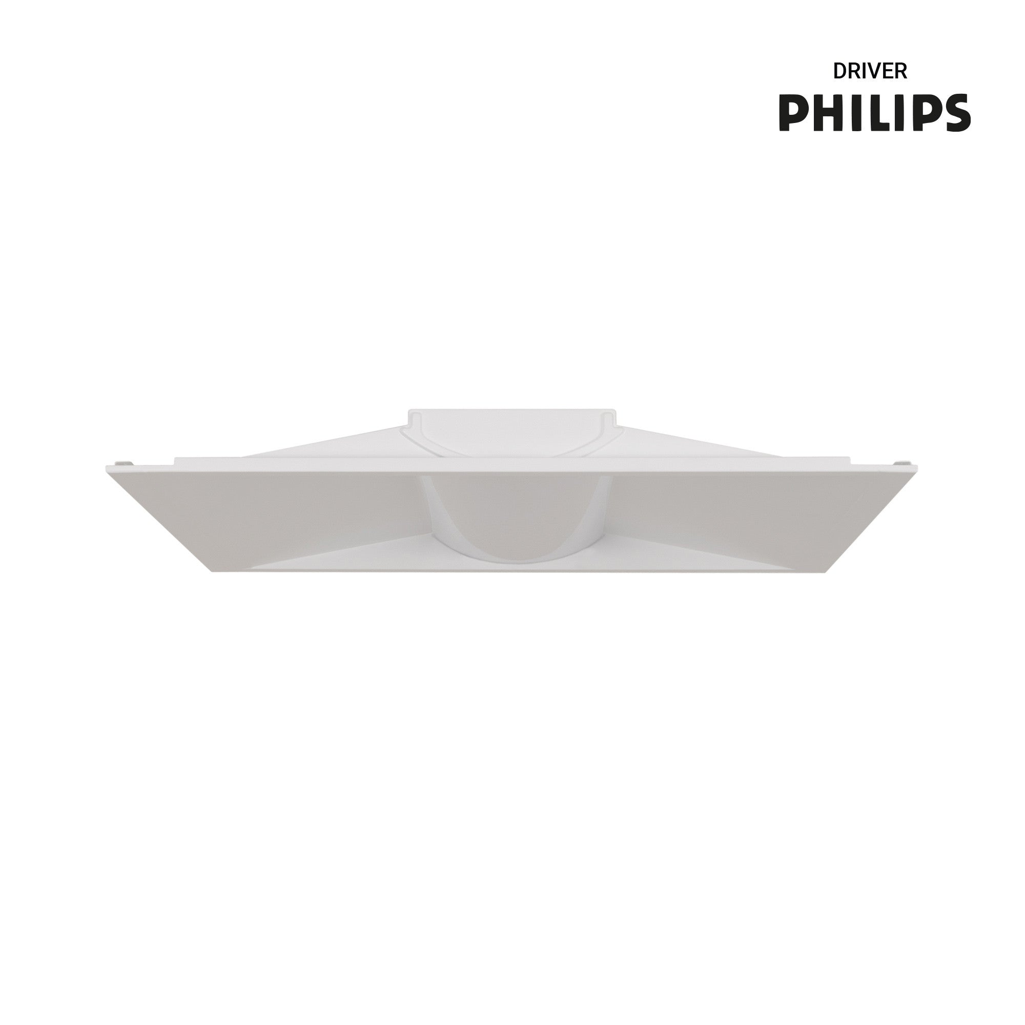 Panel LED Troffer empotrable 60x60cm - CCT - 40W - Chip OSRAM - Driver Philips - UGR18 - IP40