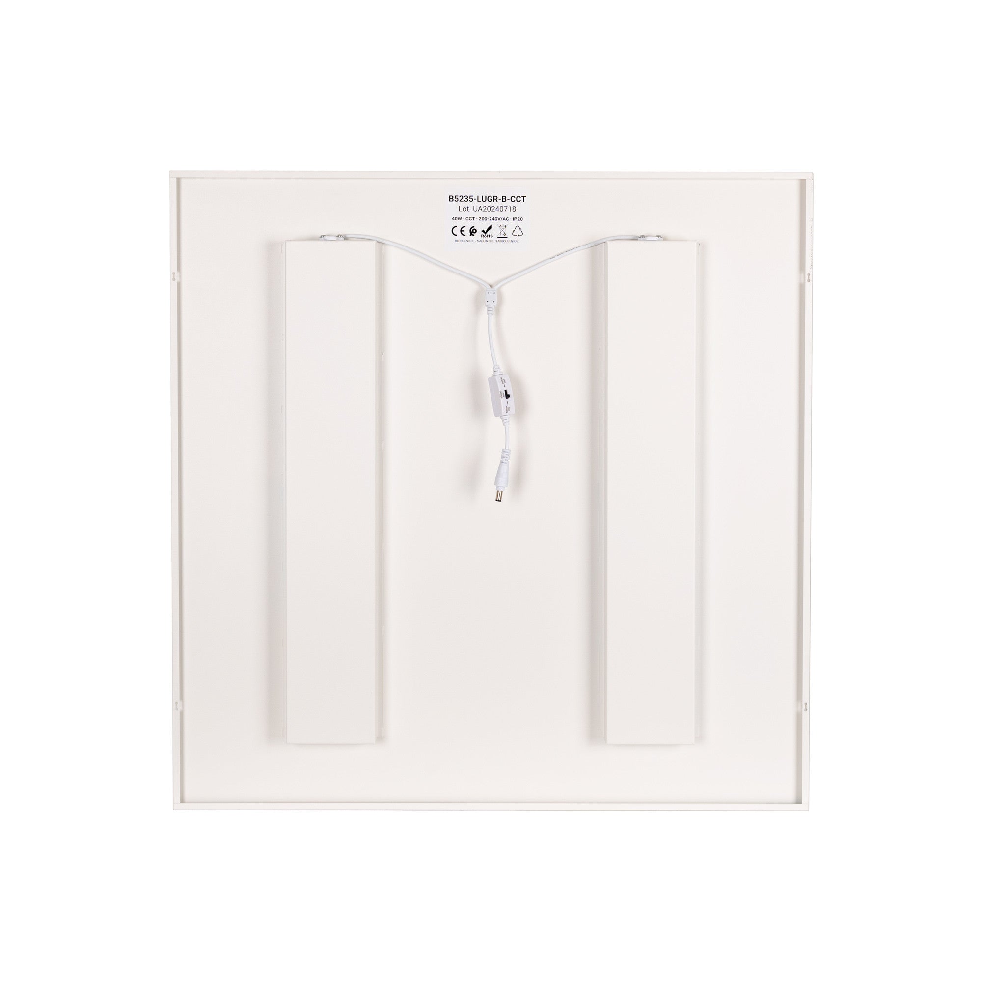Panel LED empotrable 60x60cm - 40W - UGR18 - Driver PHILIPS - Chip OSRAM - IP40