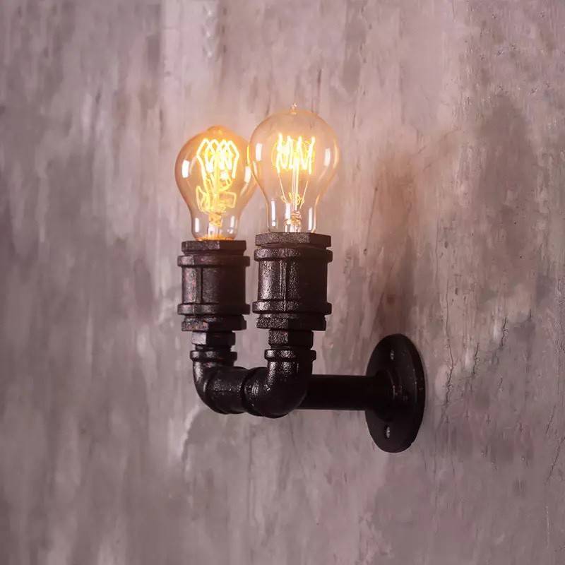 Aplique de pared vintage tubería "COPPER"