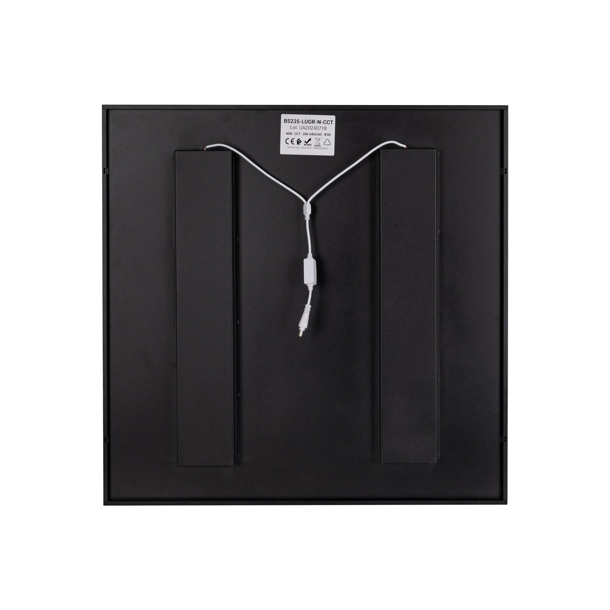 Panel LED empotrable 60x60cm - 40W - UGR18 - Driver PHILIPS - Chip OSRAM - IP40