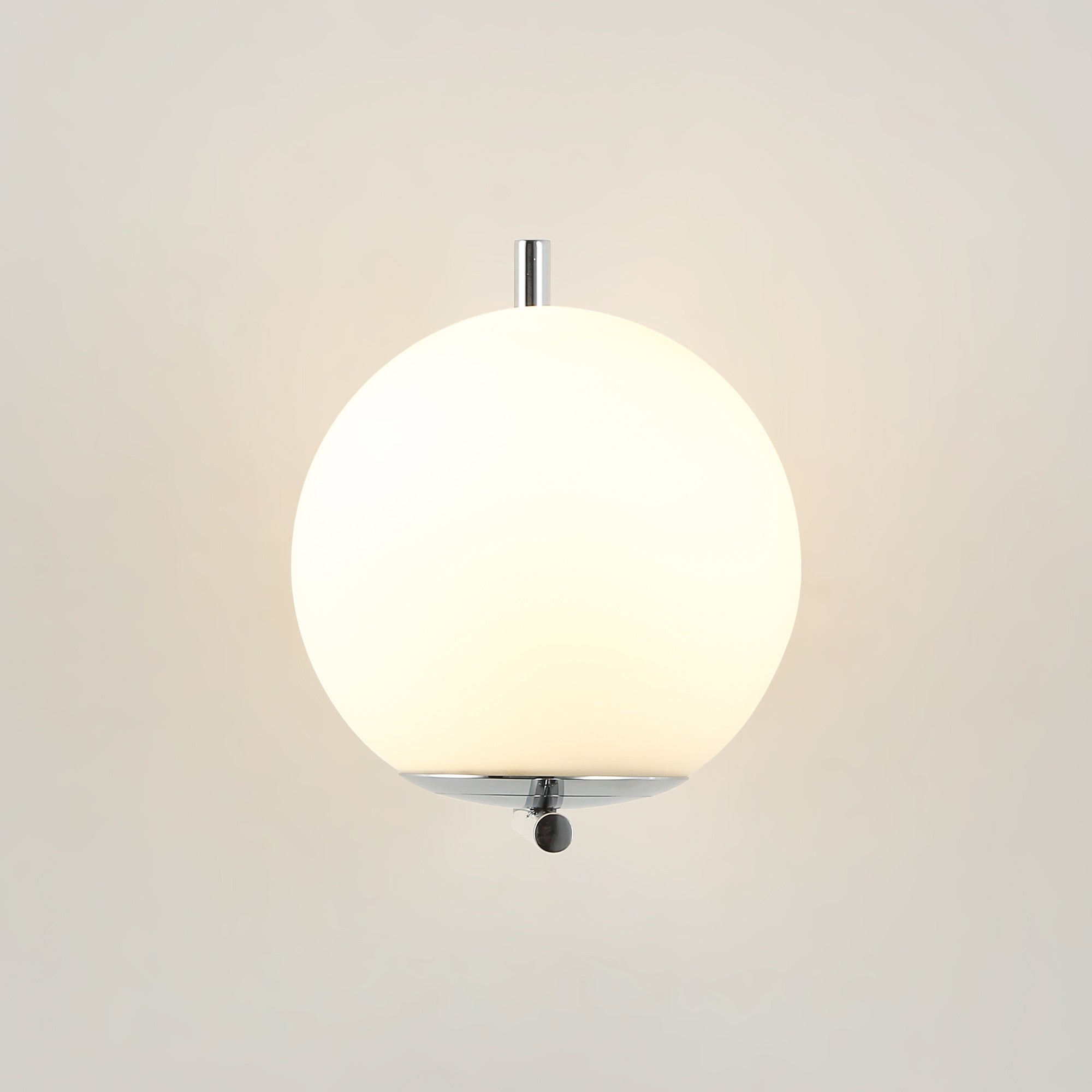 Aplique de pared bola cristal "ATOM" - E27 - Ø 15cm