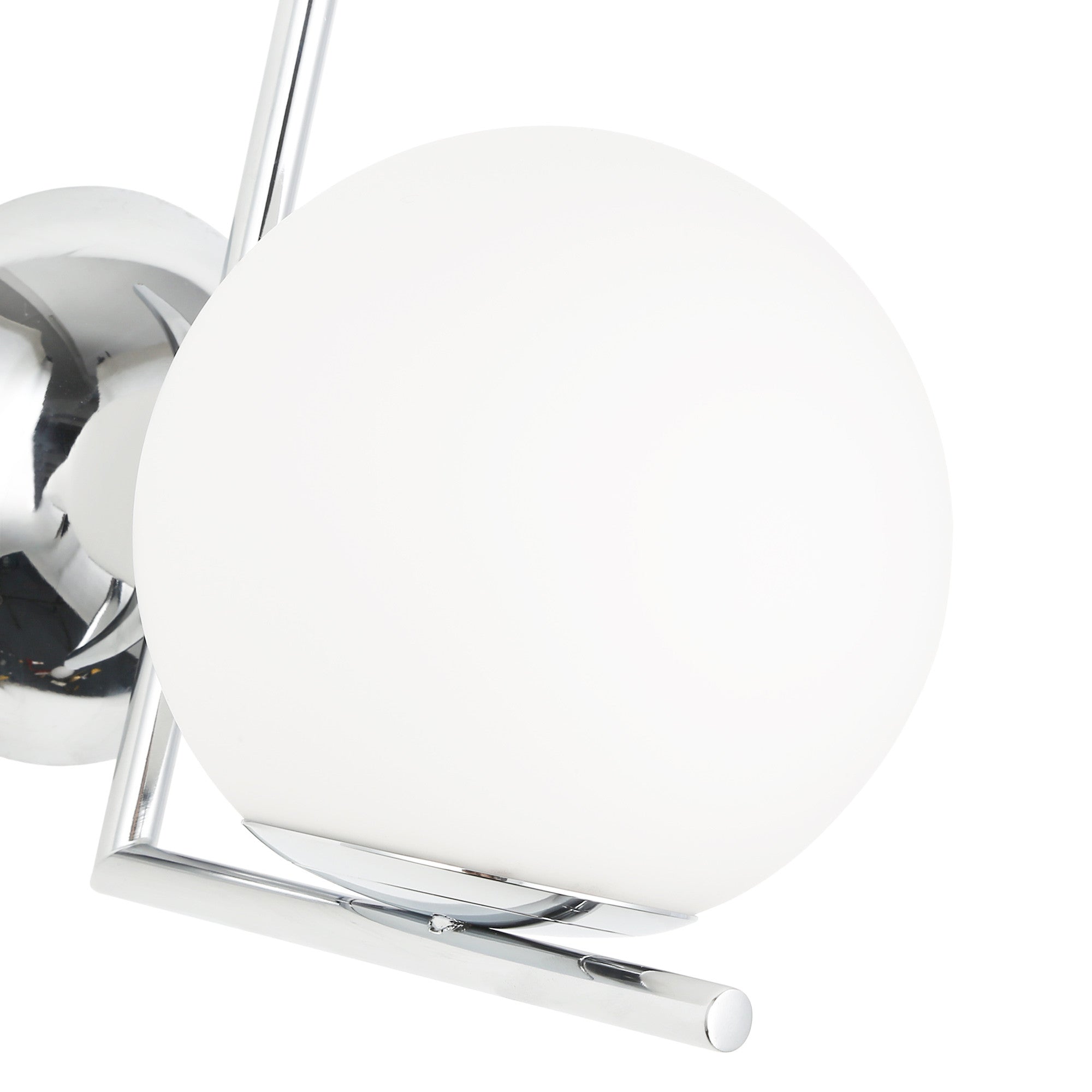 Aplique de pared bola cristal "ATOM" - E27 - Ø 15cm
