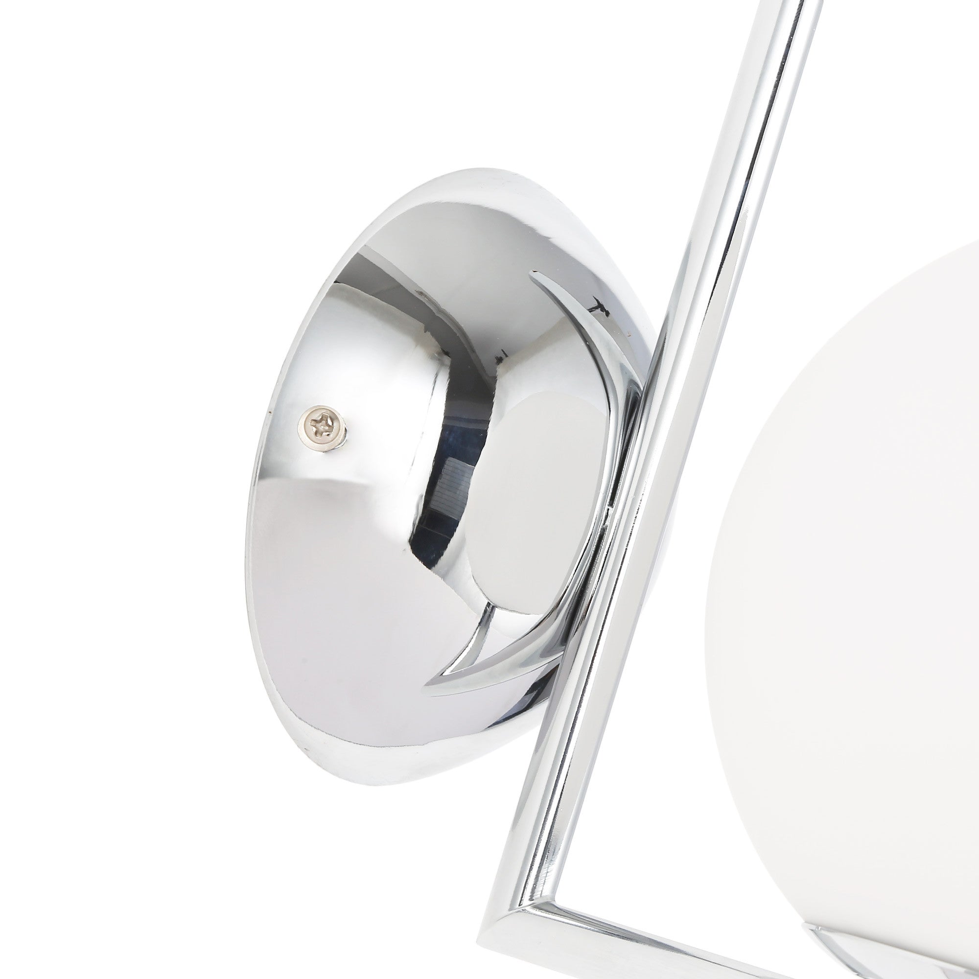 Aplique de pared bola cristal "ATOM" - E27 - Ø 15cm