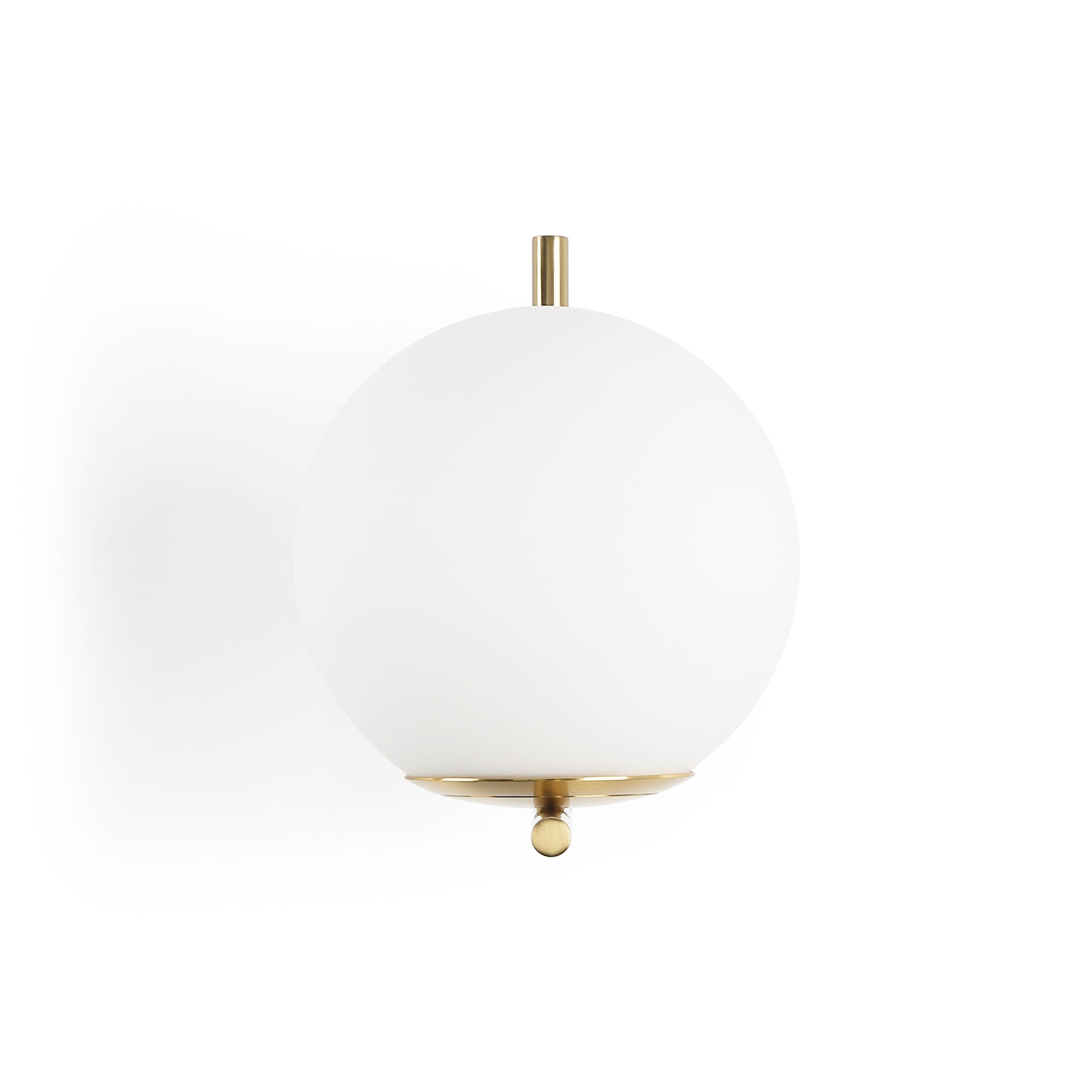 Aplique de pared bola cristal "ATOM" - E27 - Ø 15cm
