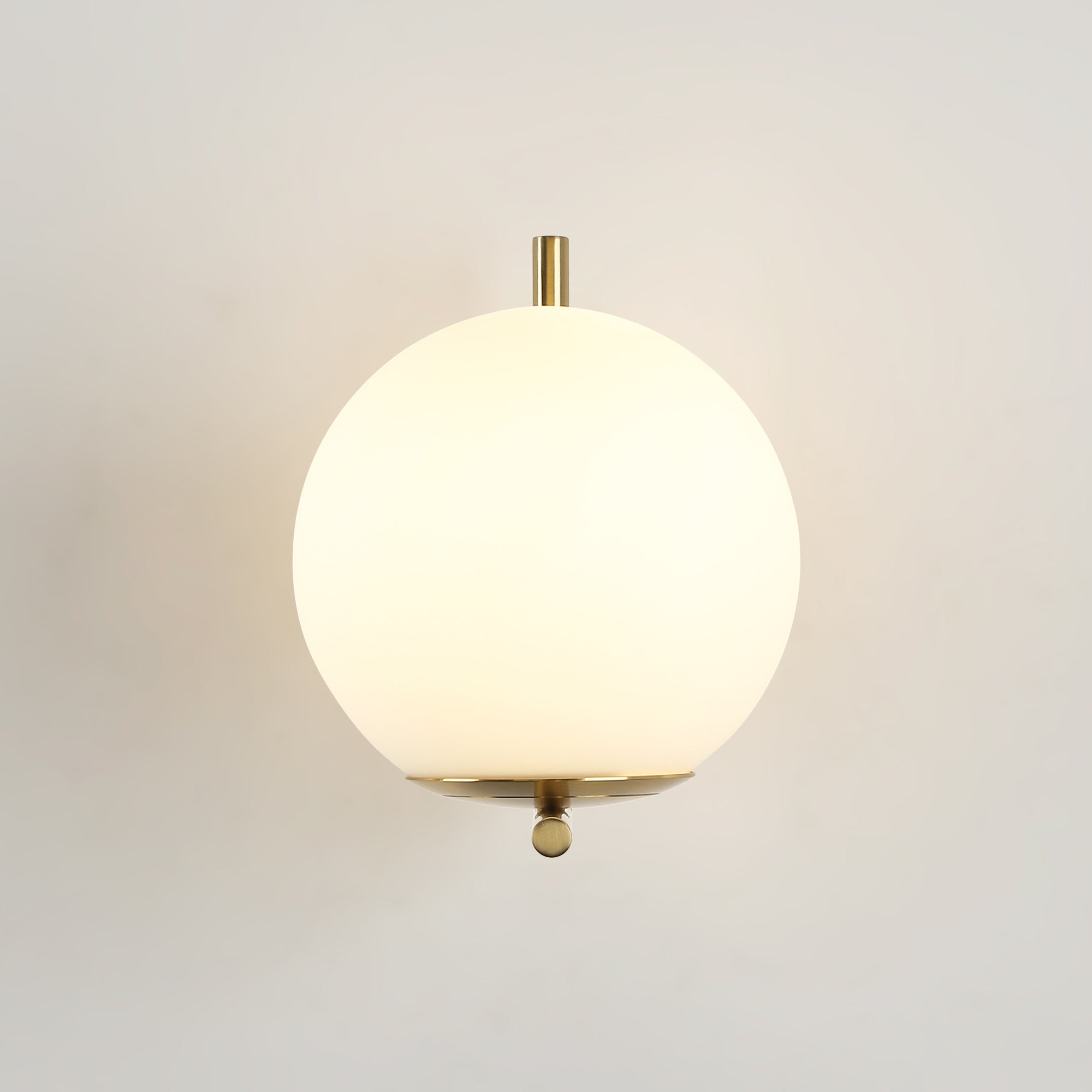 Aplique de pared bola cristal "ATOM" - E27 - Ø 15cm