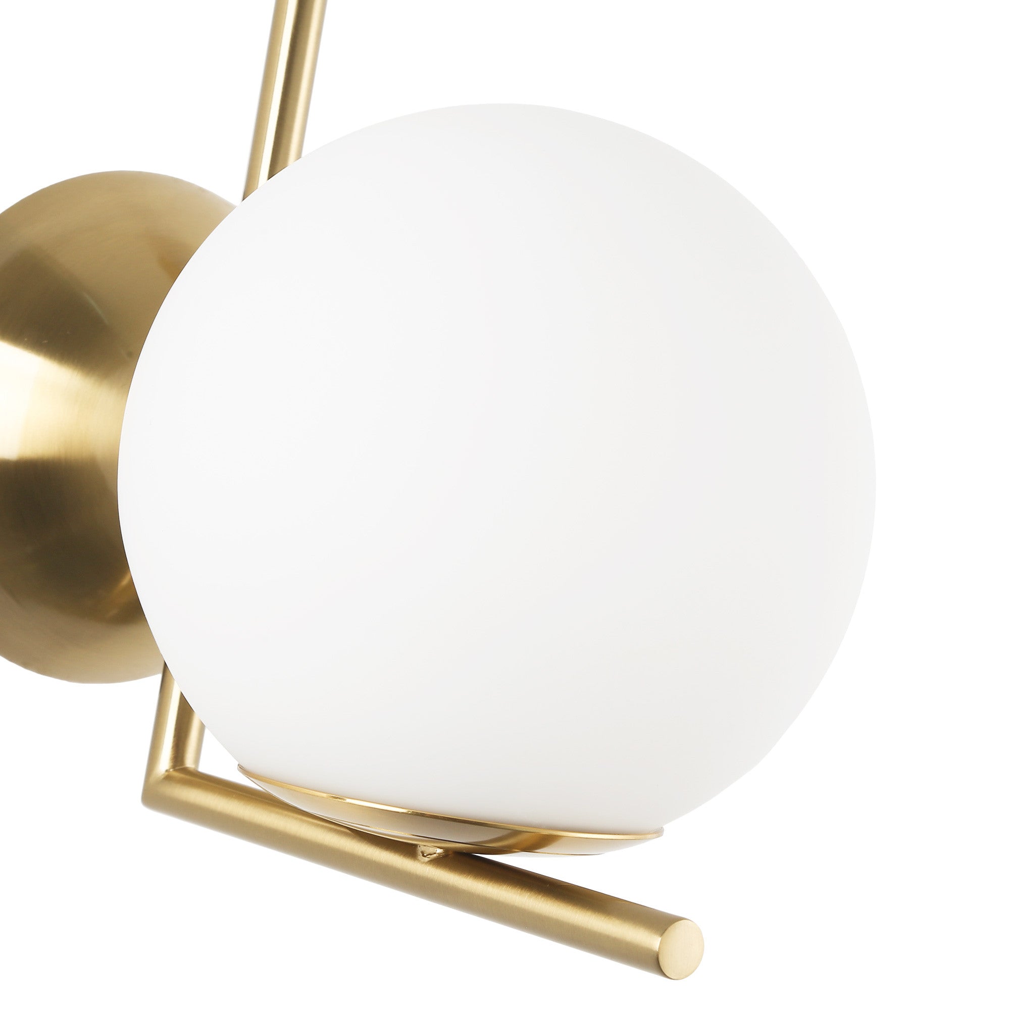Aplique de pared bola cristal "ATOM" - E27 - Ø 15cm