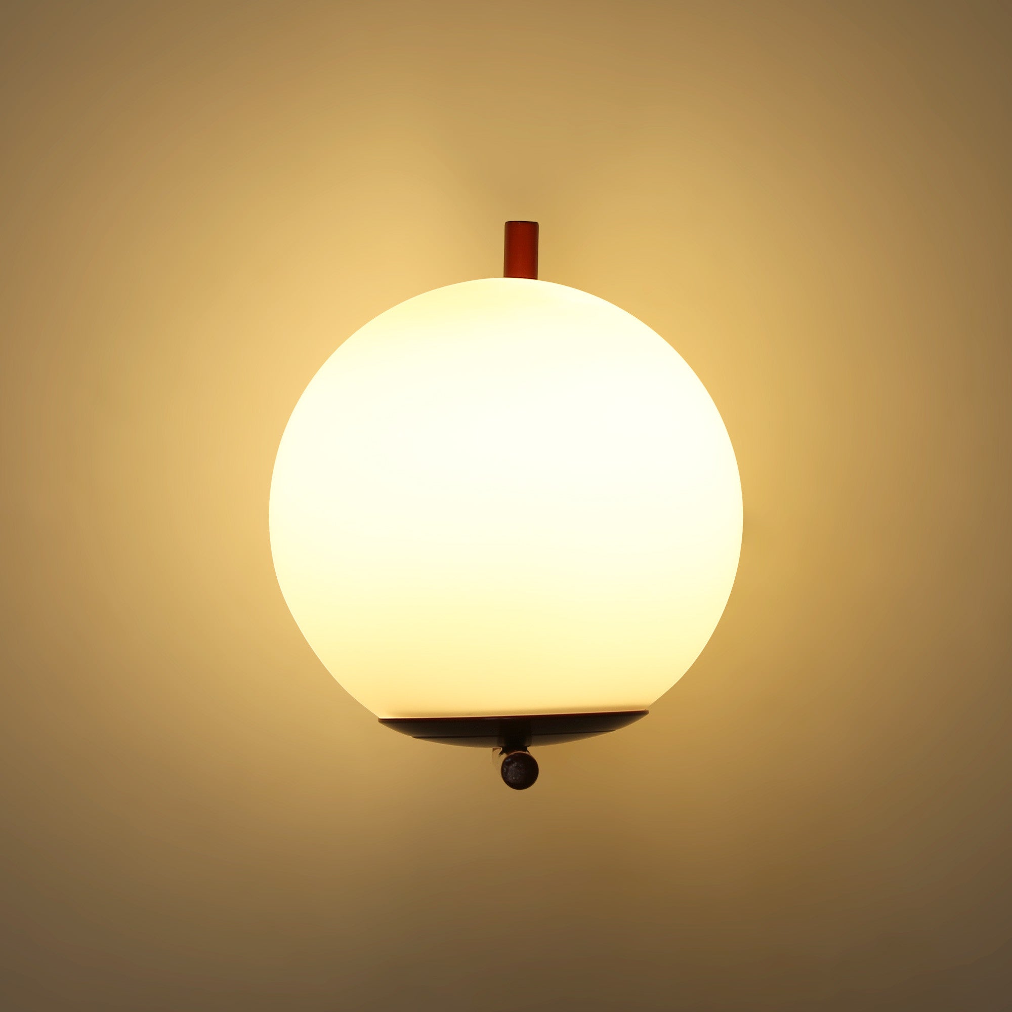 Aplique de pared bola cristal "ATOM" - E27 - Ø 15cm