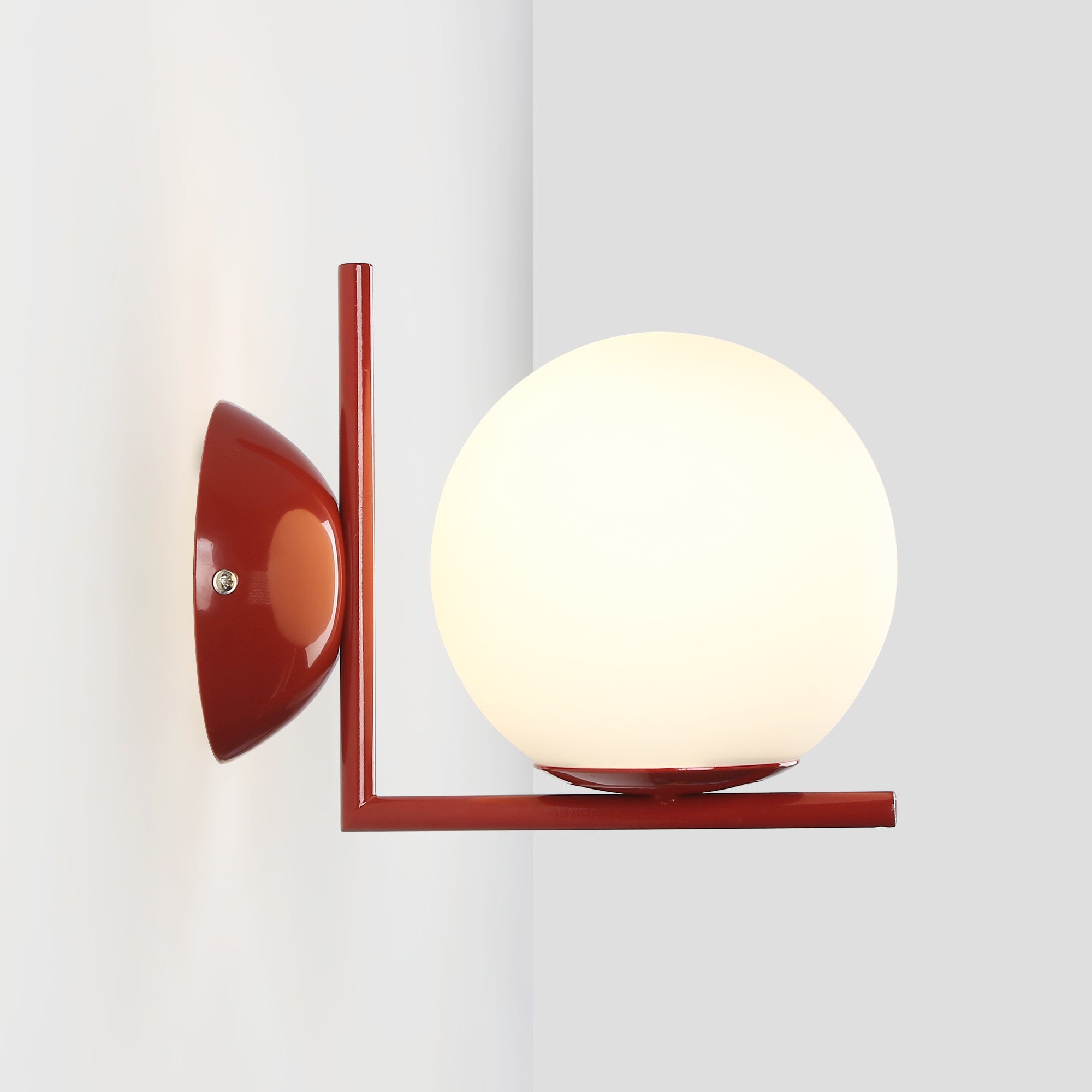 Aplique de pared bola cristal "ATOM" - E27 - Ø 15cm