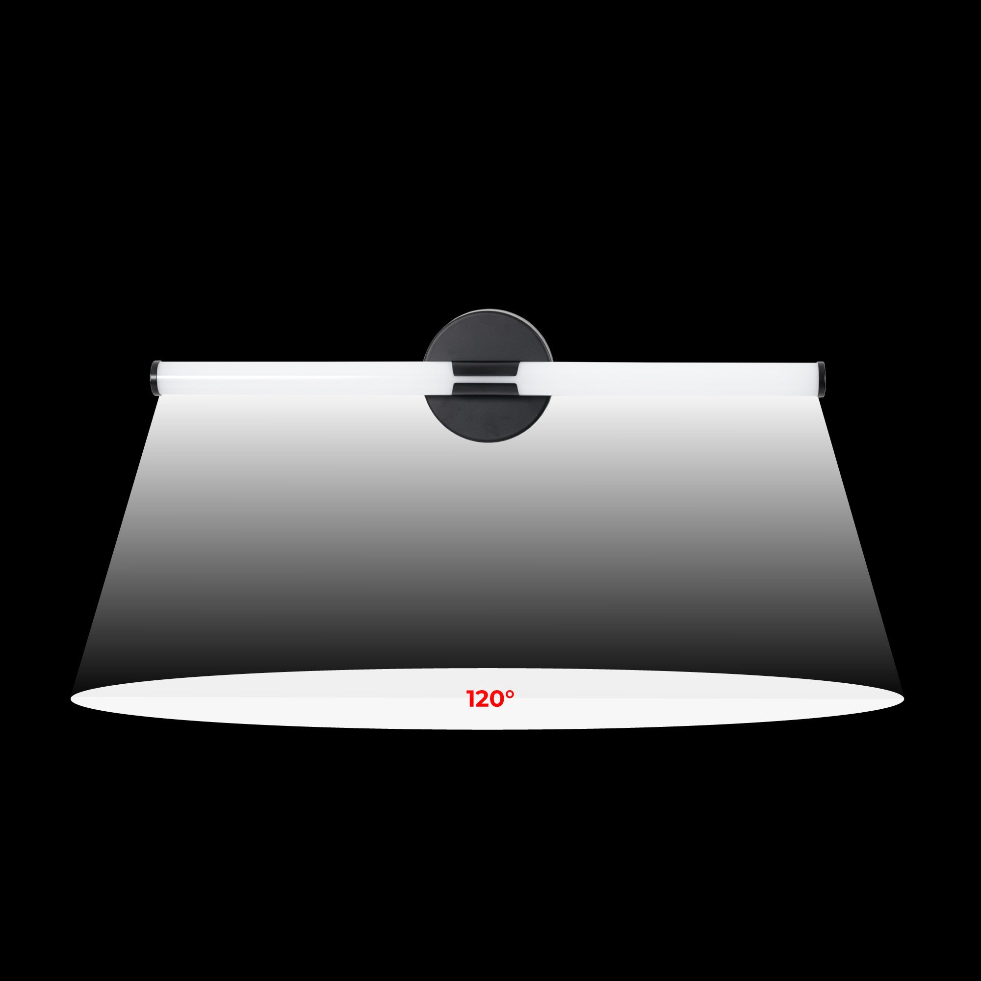 Aplique LED tubular para baño - 8W - 720lm - IP44 - 60cm