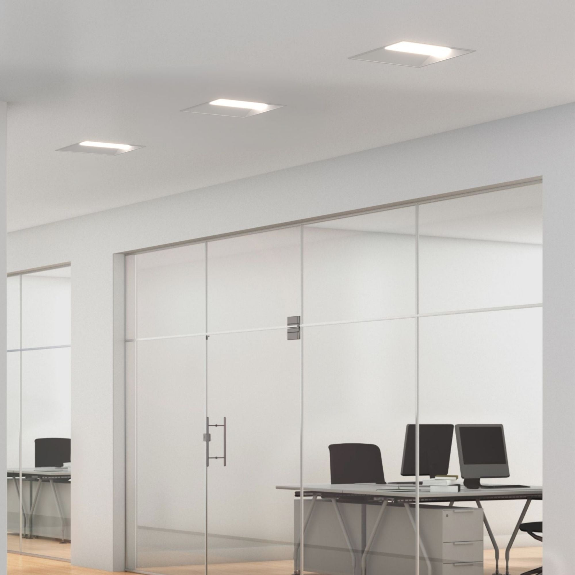 Panel LED Troffer empotrable 60x60cm - CCT - 40W - Chip OSRAM - Driver Philips - UGR18 - IP40