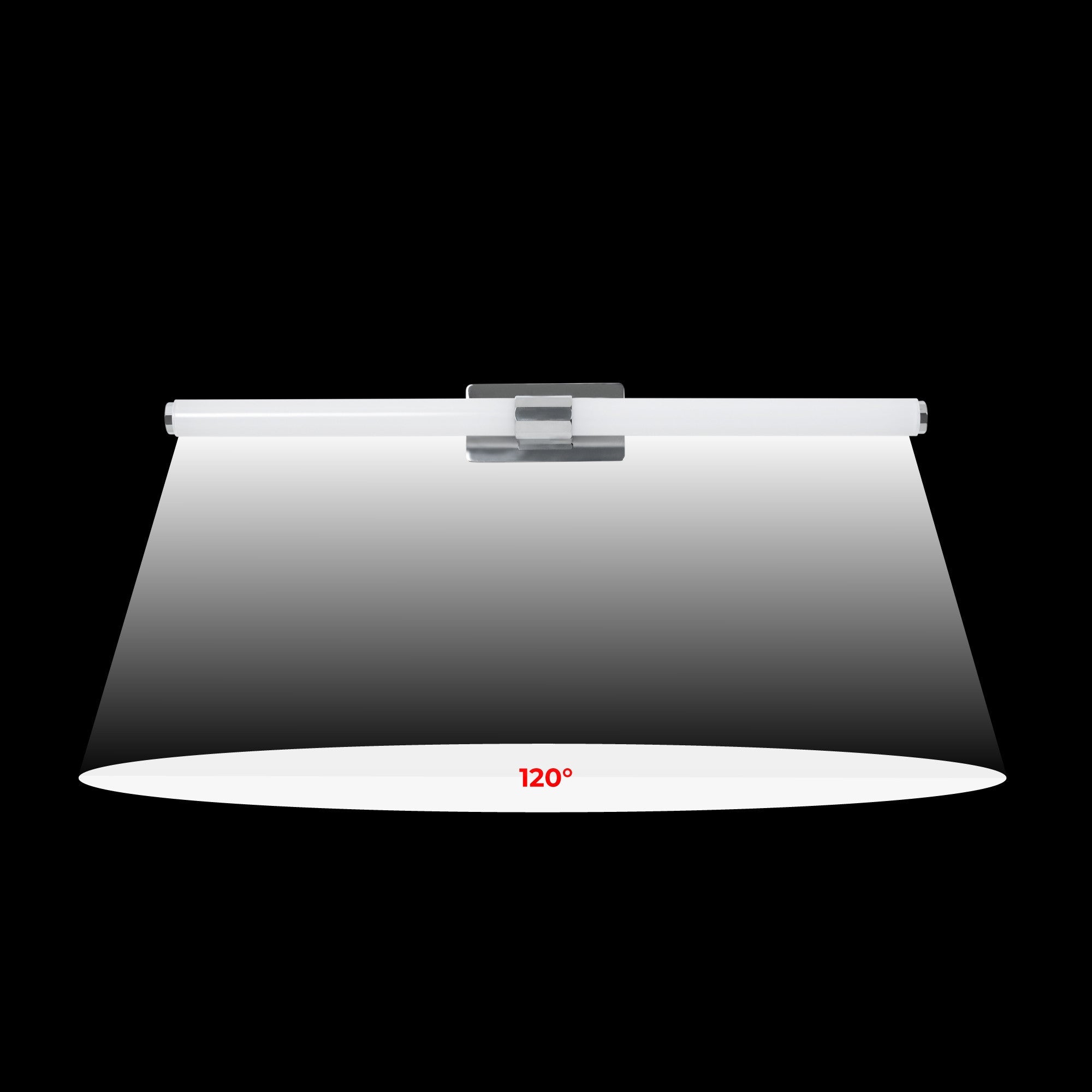 Aplique LED tubular para baño - 8W - IP44 - 60cm